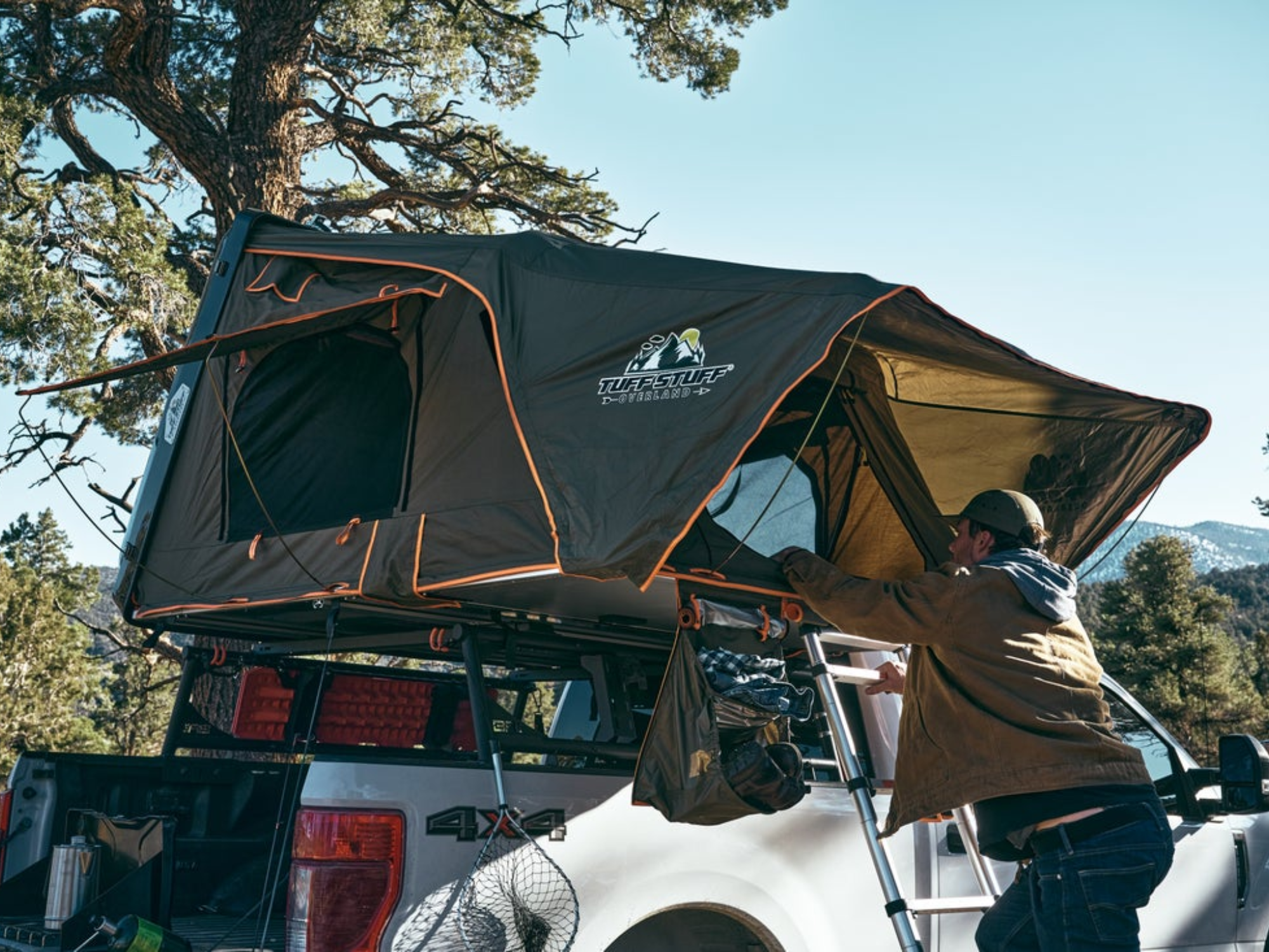 Tuff Stuff Alpha Hard Shell Rooftop Tent - 4 Person - Energize Trek