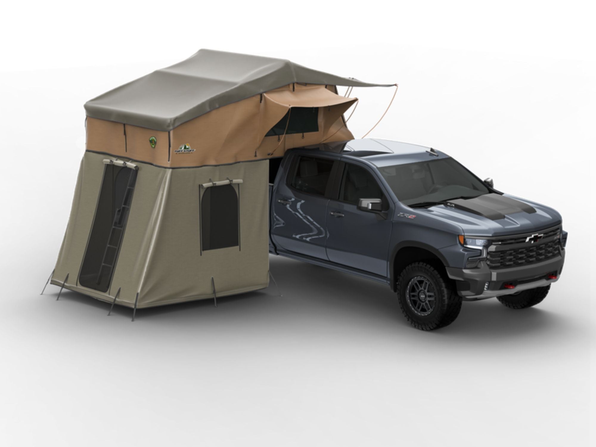 Tuff Stuff Elite Overland Roof Top Tent & Annex Room - 5 Person - Energize Trek