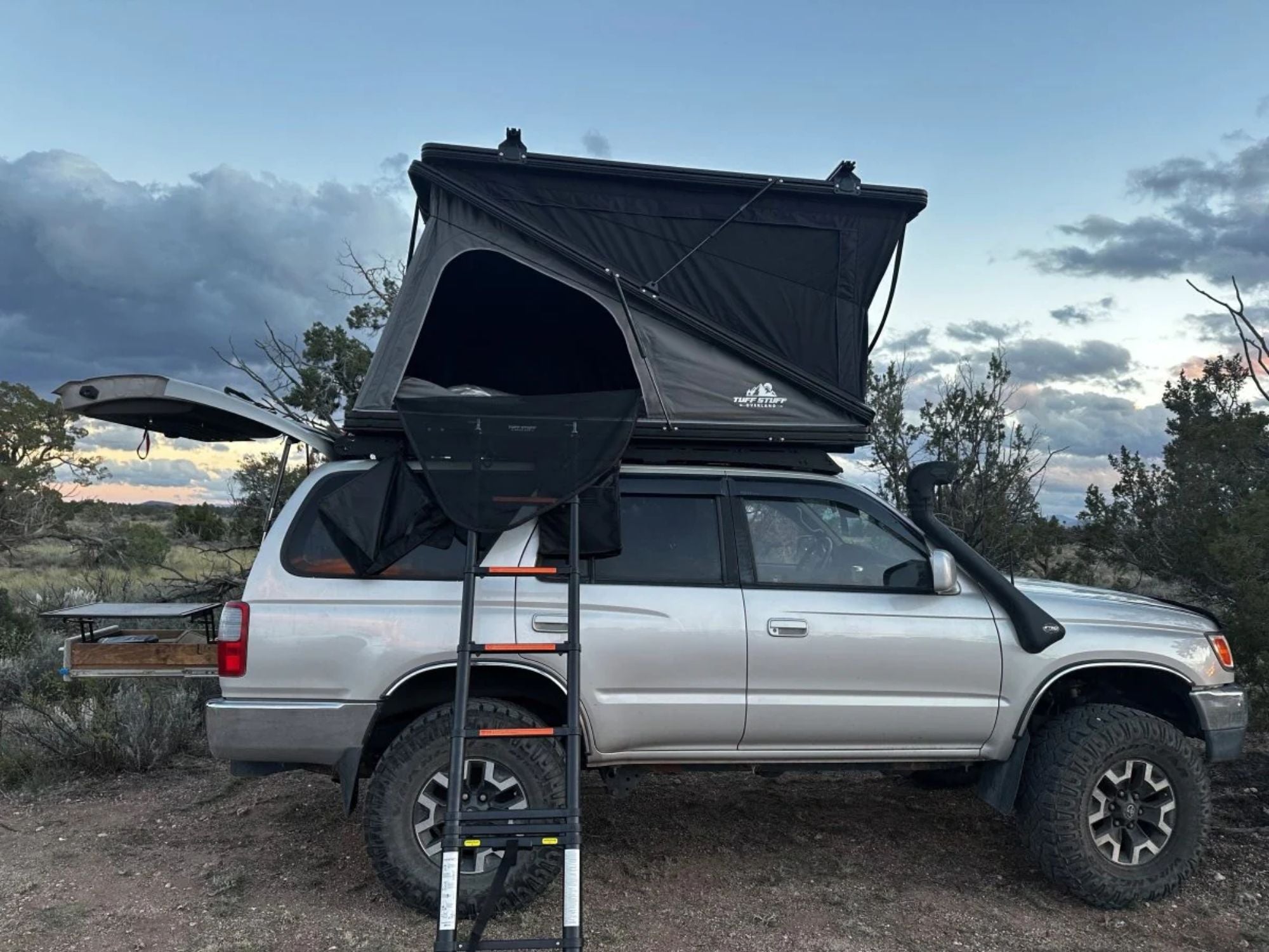 Tuff Stuff Alpine Fiftyone Aluminum Shell Roof Top Tent - 2 Person - Energize Trek