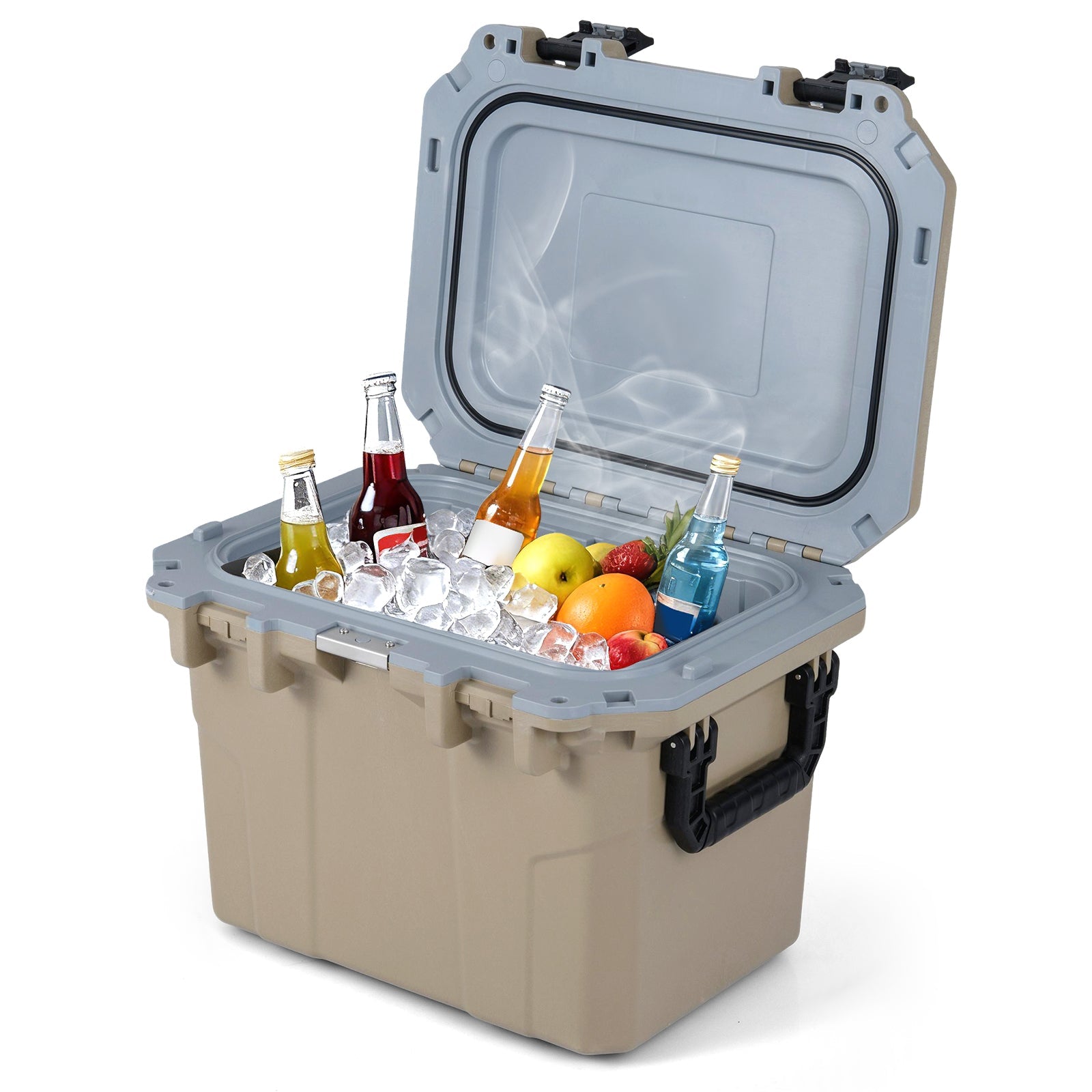 Ultra-Light Injection Molded Cooler 53 QT Hard Ice Chest - Energize Trek
