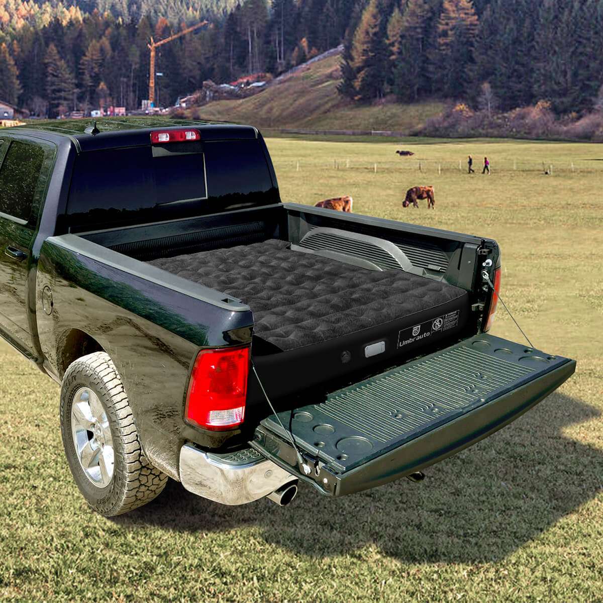 Umbrauto 5.5-6.5ft Built-in Pump Truck Bed Air Mattress 3.0 - Energize Trek