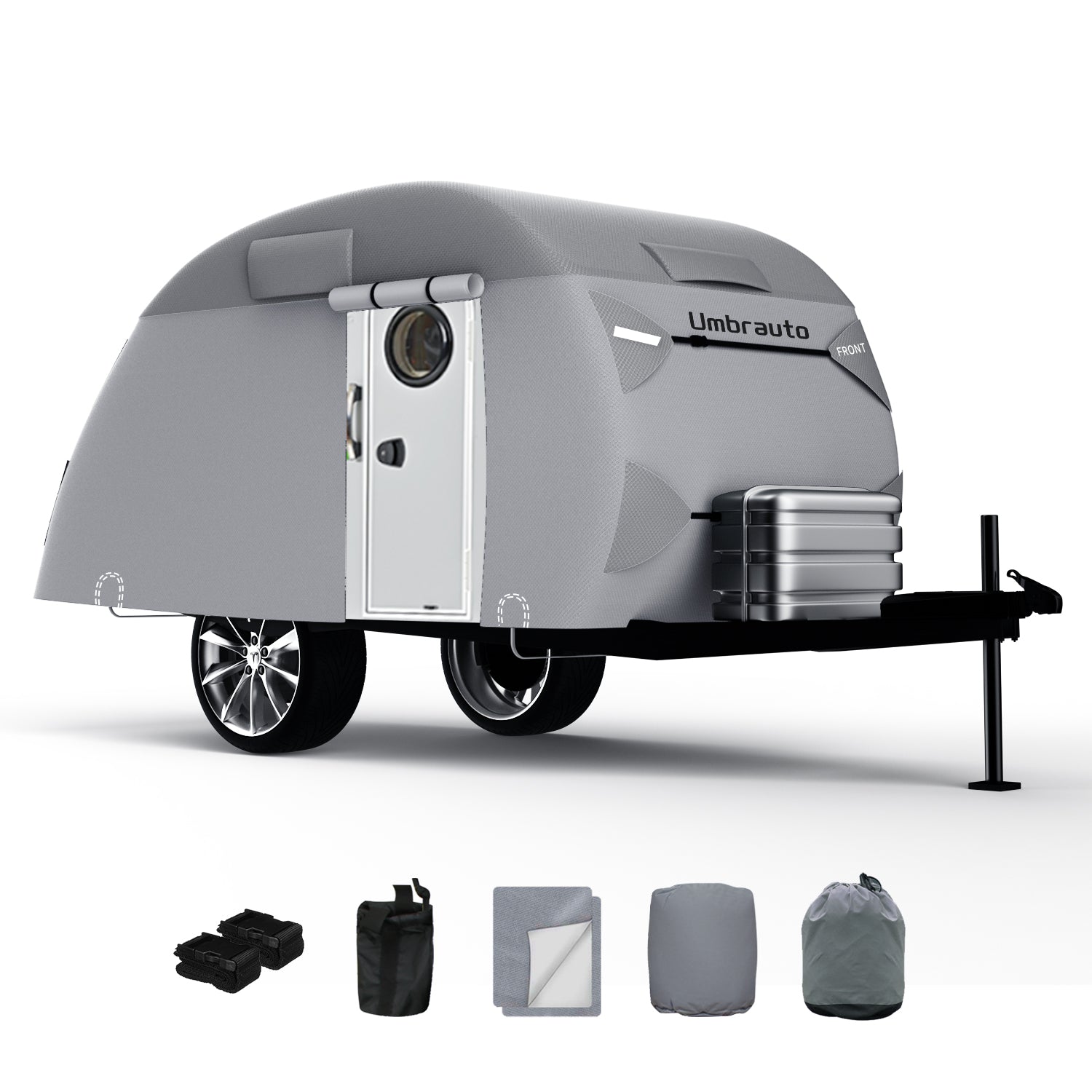 Umbrauto 7 Layers Teardrop Travel Trailer Cover - Energize Trek