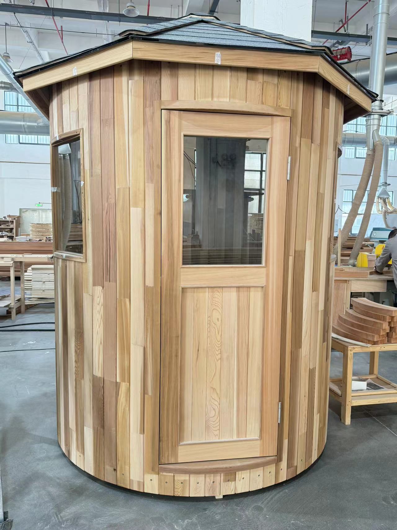 SAUNA EVOLUTION® Cabin Sauna Eco Oasis 6 - Energize Trek