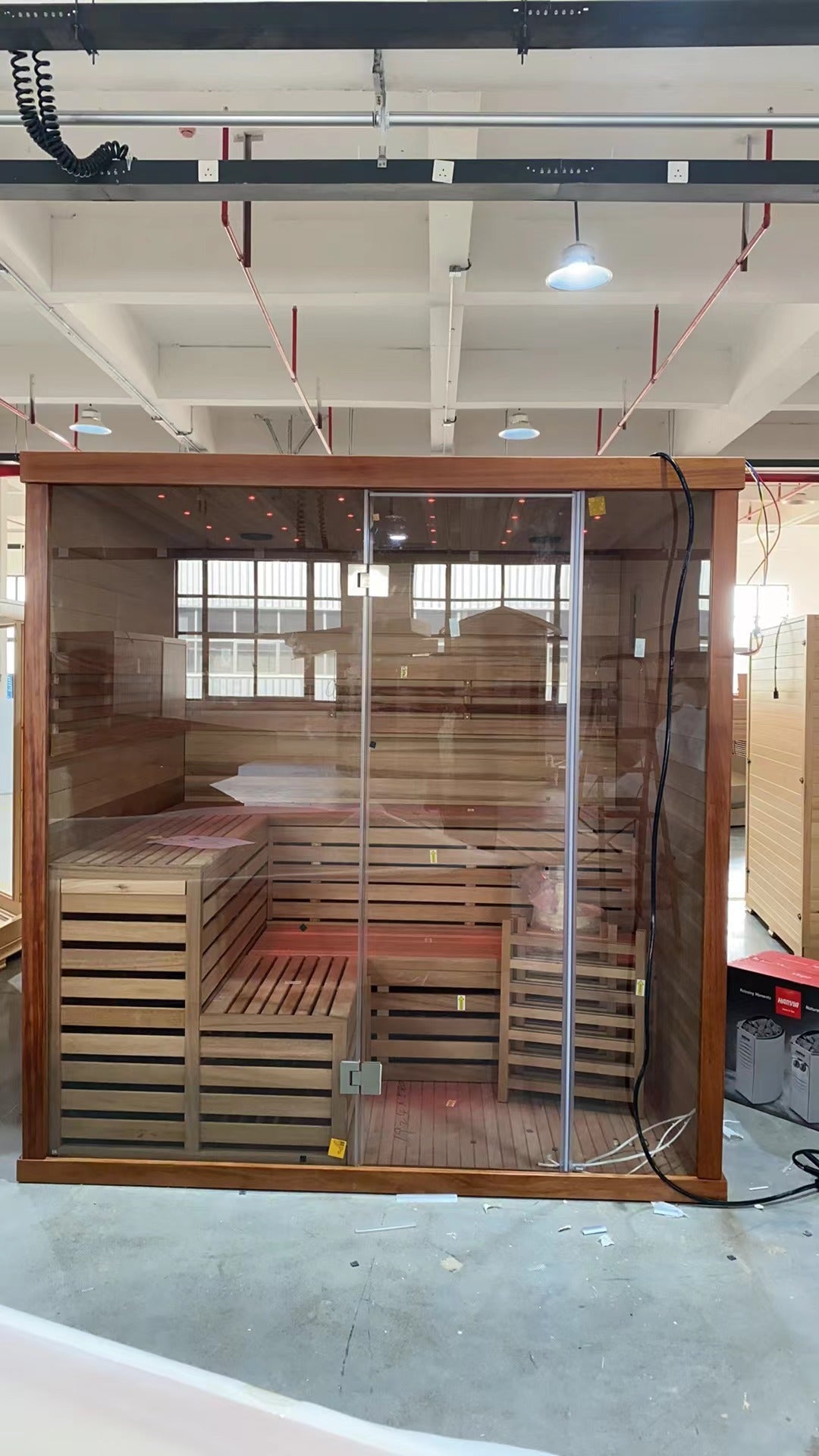 SAUNA EVOLUTION®  Indoor Therapy Wood Steam Sauna Room - Energize Trek