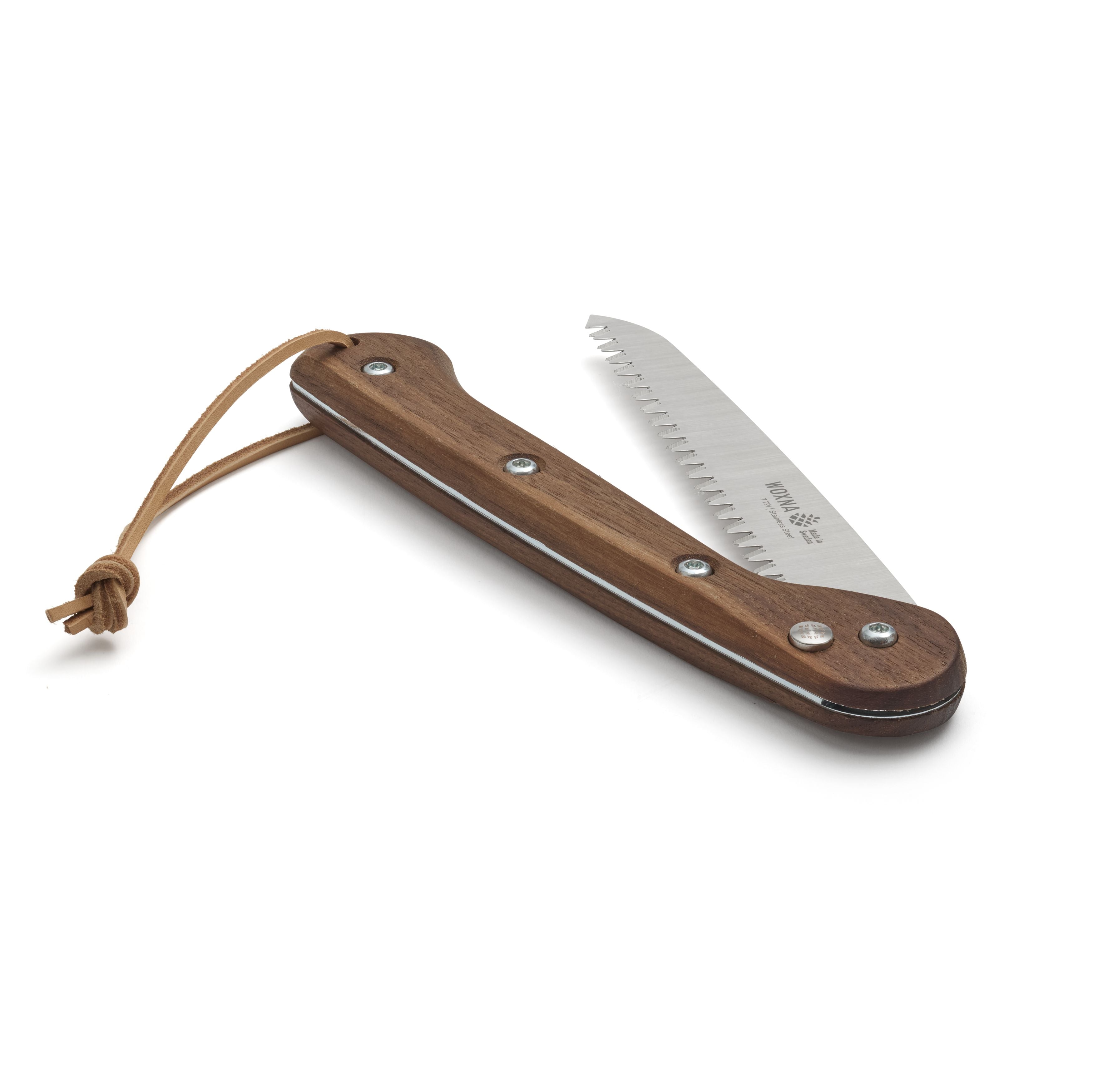 Woxna Ljusnan Foldable Saw 7 inches - Walnut & Stainless Steel - Energize Trek