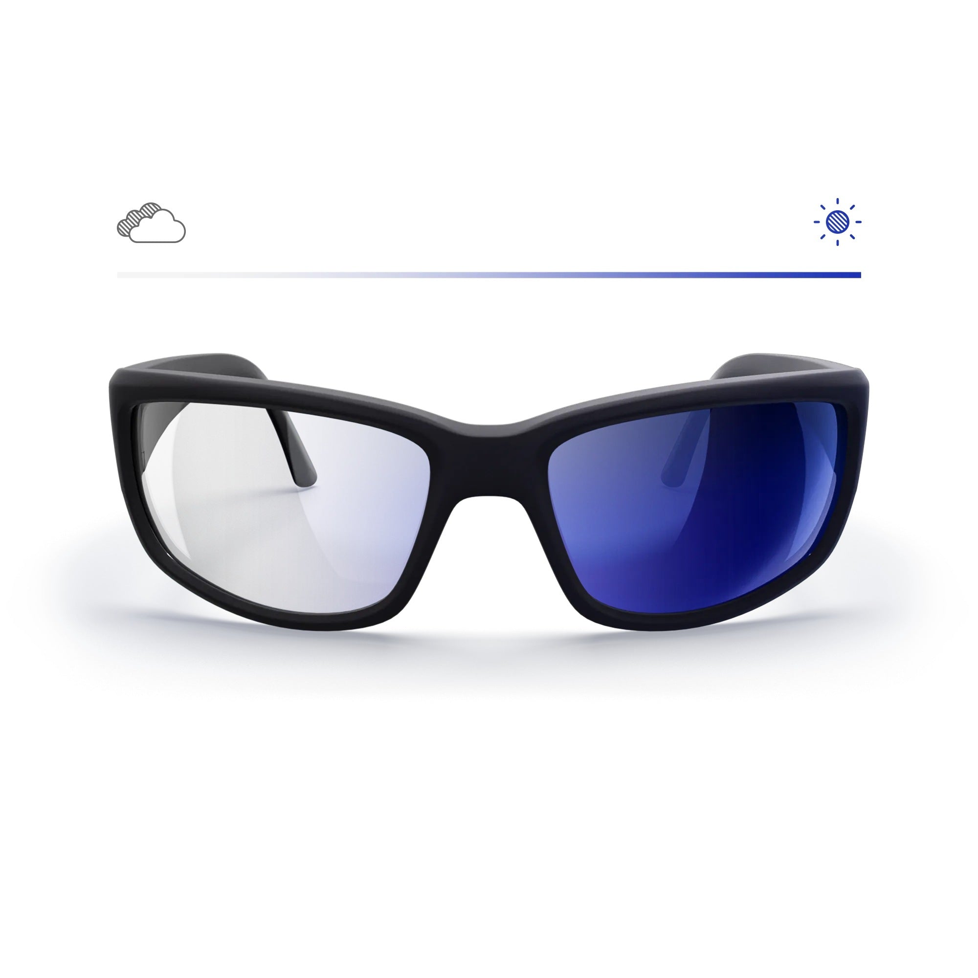 Wrap Large Prescription Transitions® Mirrors - Energize Trek