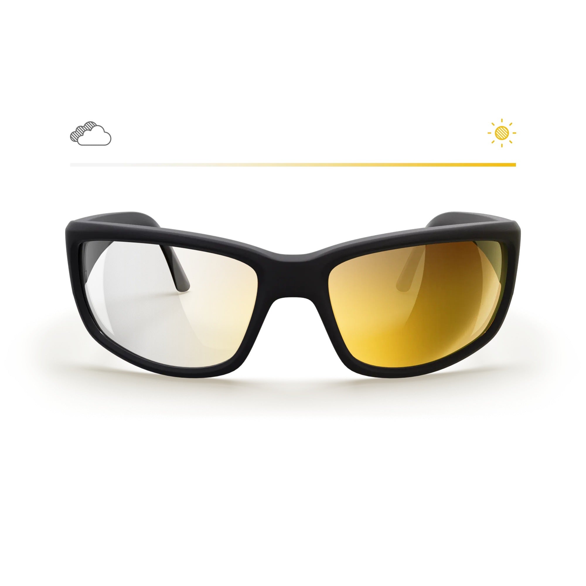 Wrap Large Prescription Transitions® Mirrors - Energize Trek