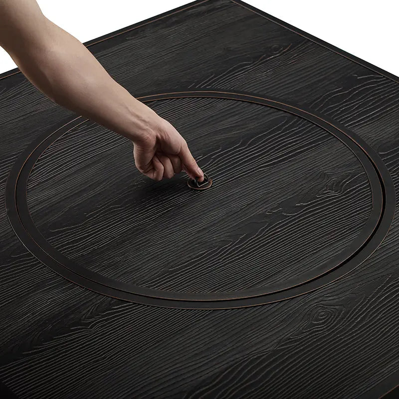 Yorke 40" Square Aluminum Convertible Gas Fire Pit Table - Energize Trek