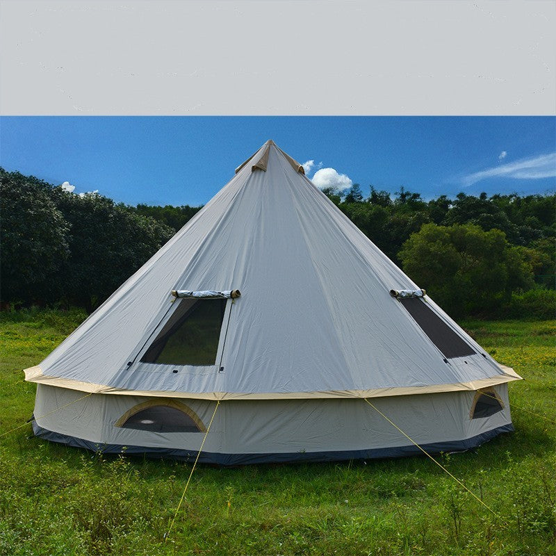 Yurt Tent Outdoor Camping Pyramid Chimney Sunscreen - Energize Trek