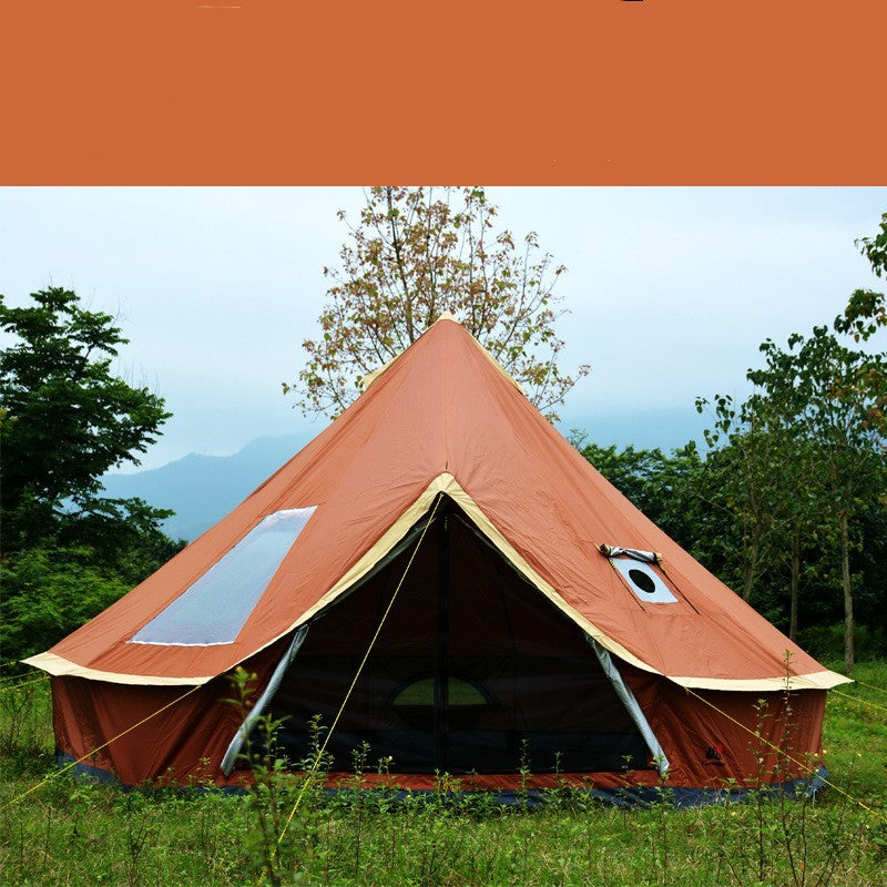 Yurt Tent Outdoor Camping Pyramid Chimney Sunscreen - Energize Trek