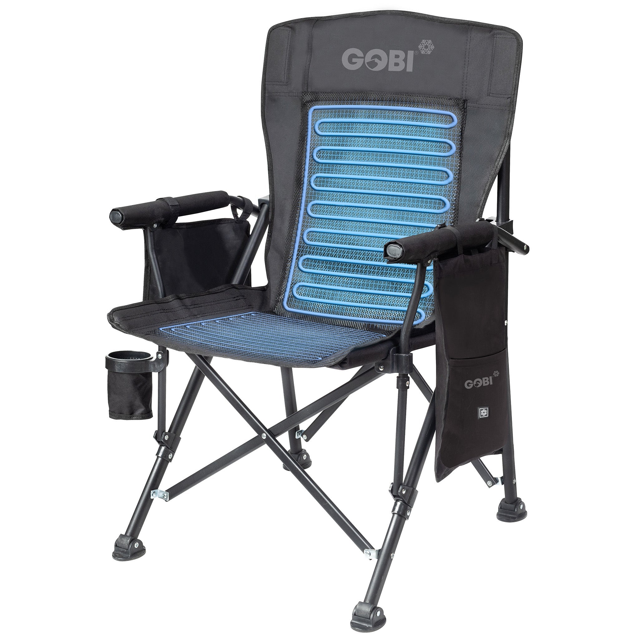 Zephyr Dual-Zoned Cooling Camp Chair - Energize Trek