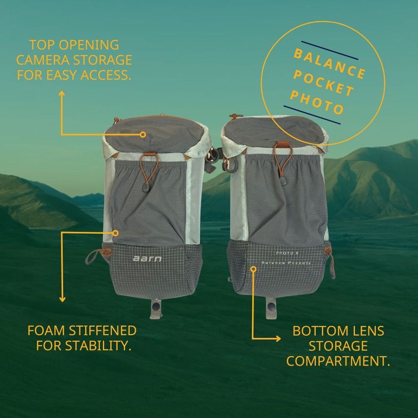 Photo Balance Pockets - Energize Trek