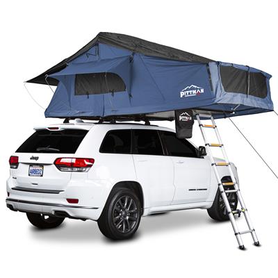 AirBedz TNT_MAX1.9 Series Roof Top Tents, Blue tent, Black Trim, Black Rainfly, Blue Trim, Each - S0010