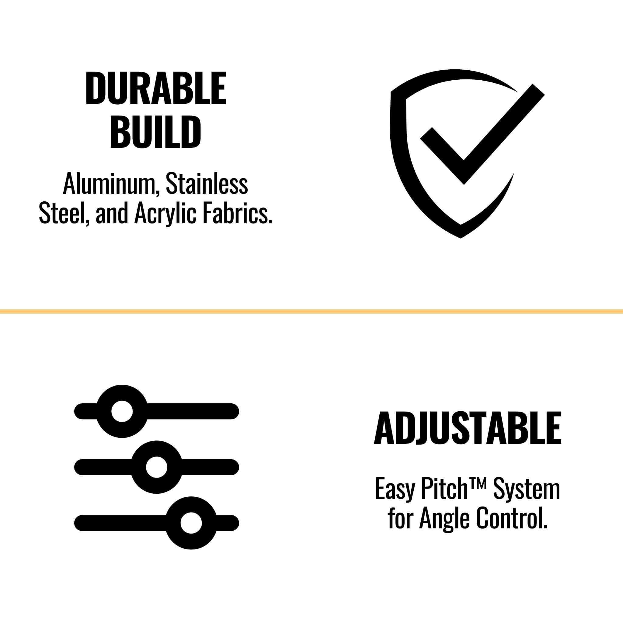 Advaning FS Series Freestanding Dual-Deploying Manual Retractable Awning [FS1110/1410] (SAK62975) - Energize Trek