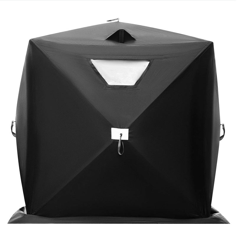 2-3 Person Ice Fishing Shelter, Pop-Up Portable Insulated Ice Fishing Tent, Waterproof Oxford Fabric - Energize Trek