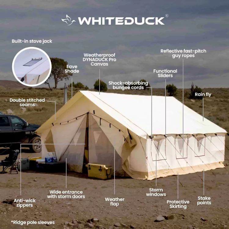 12'x14' Alpha Wall Tent - Energize Trek