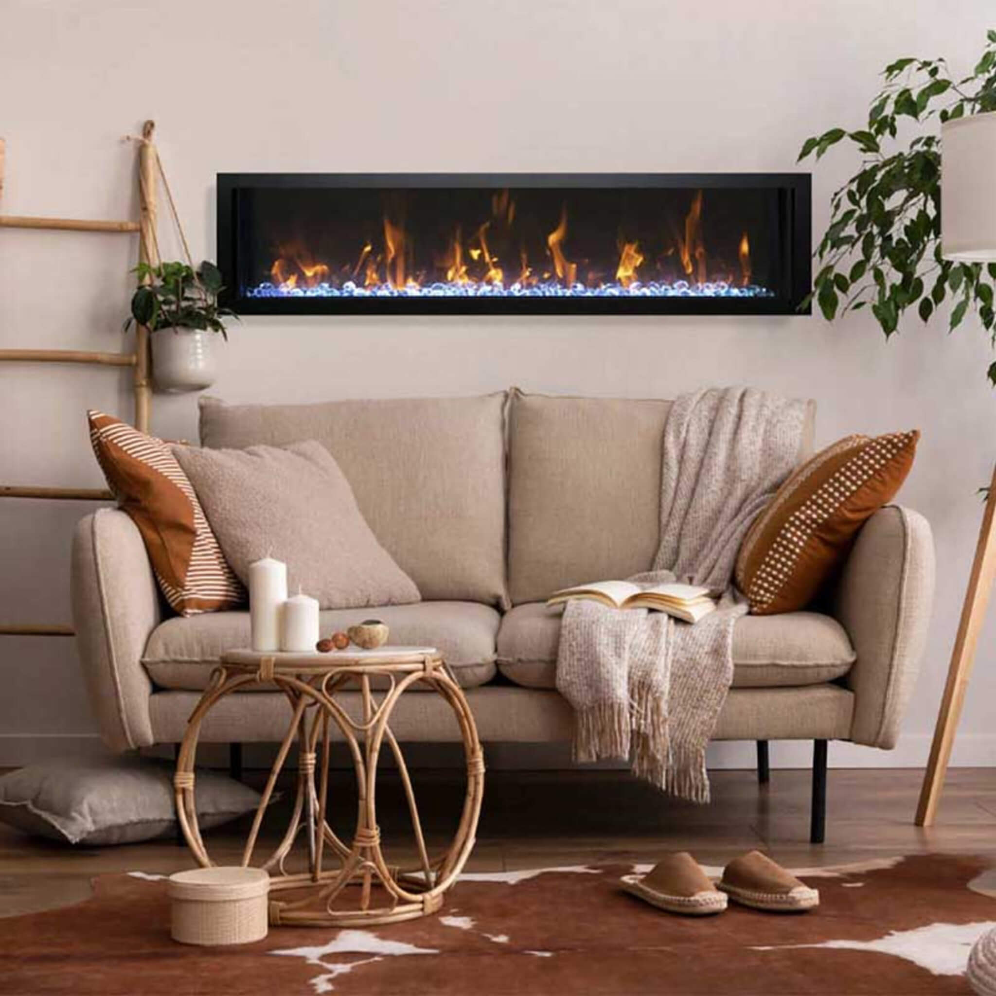 Amantii Panorama BI Slim Smart Electric Fireplace [BI-50/60/72-SLIM-OD] (SAK46329) - Energize Trek