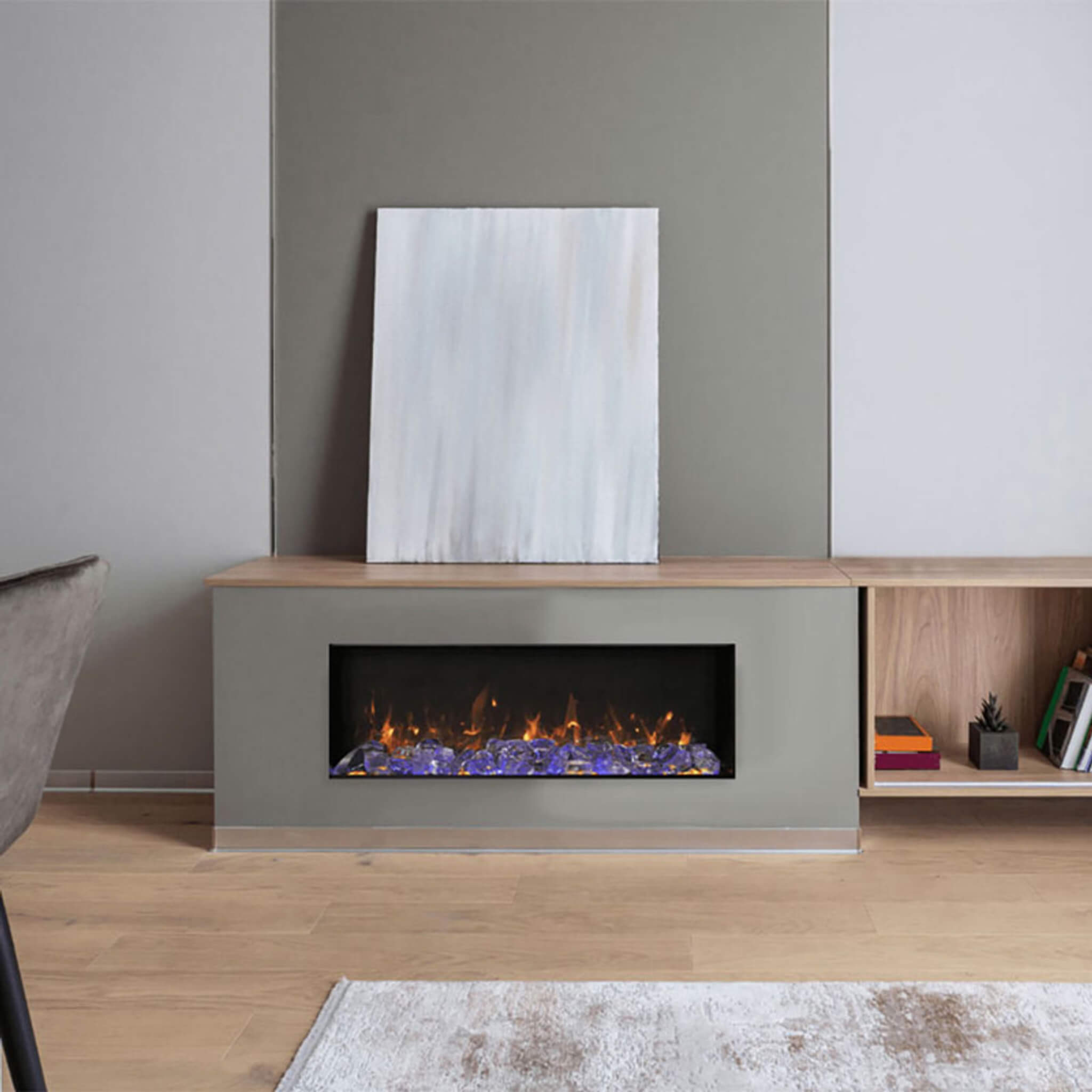 Amantii Panorama BI Slim Smart Electric Fireplace [BI-50/60/72-SLIM-OD] (SAK46329) - Energize Trek