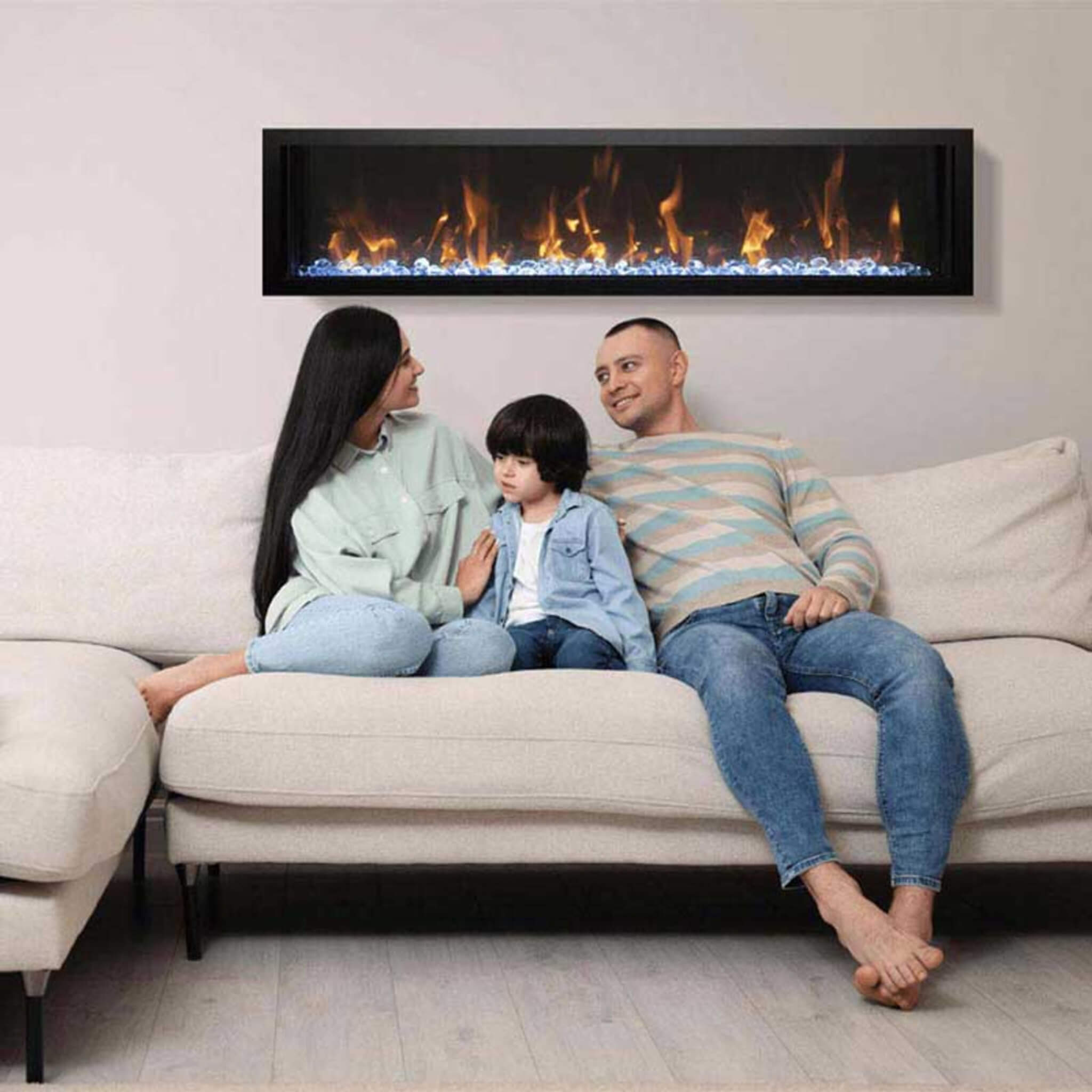 Amantii Panorama BI Slim Smart Electric Fireplace [BI-50/60/72-SLIM-OD] (SAK46329) - Energize Trek