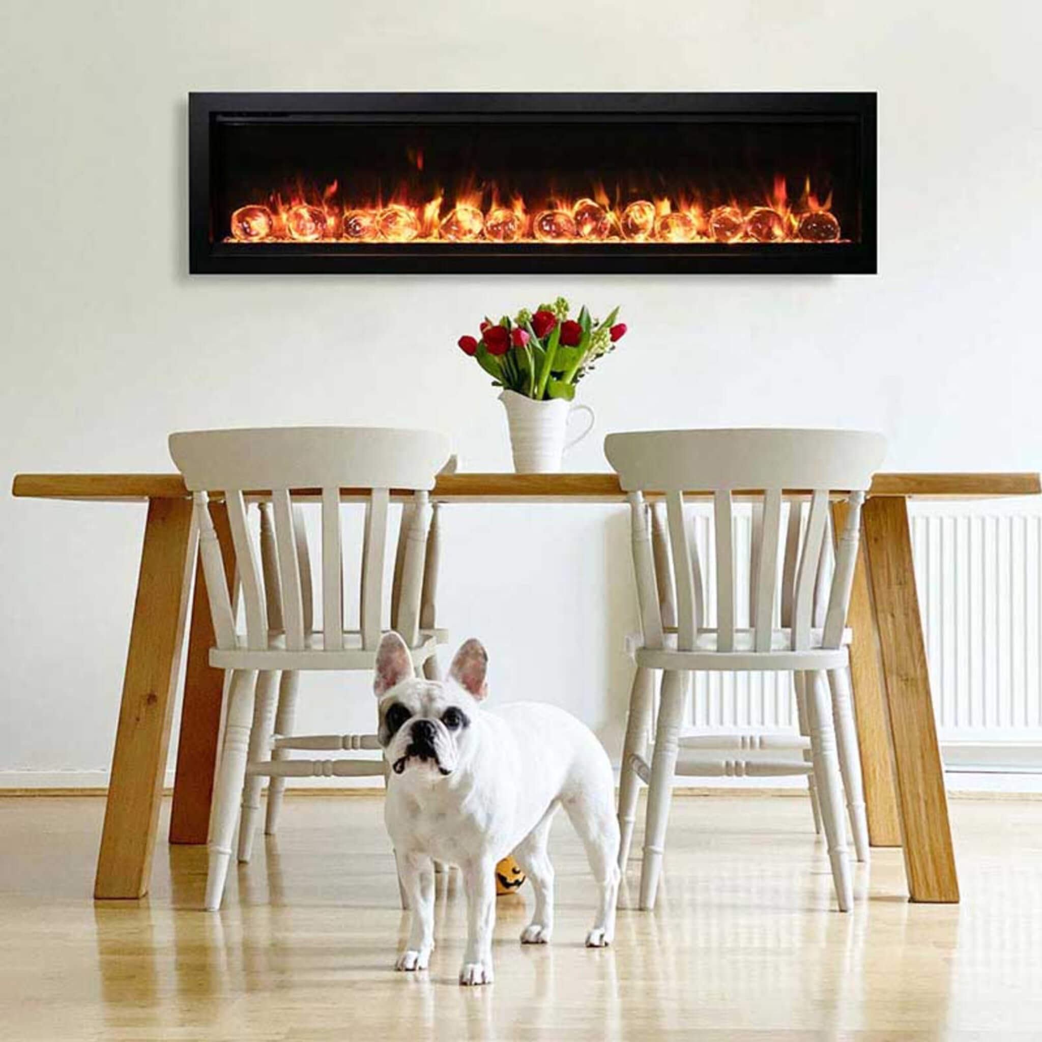 Amantii Symmetry Bespoke 50" Smart Electric Fireplace [SYM-50-BESPOKE] (SAK12957) - Energize Trek