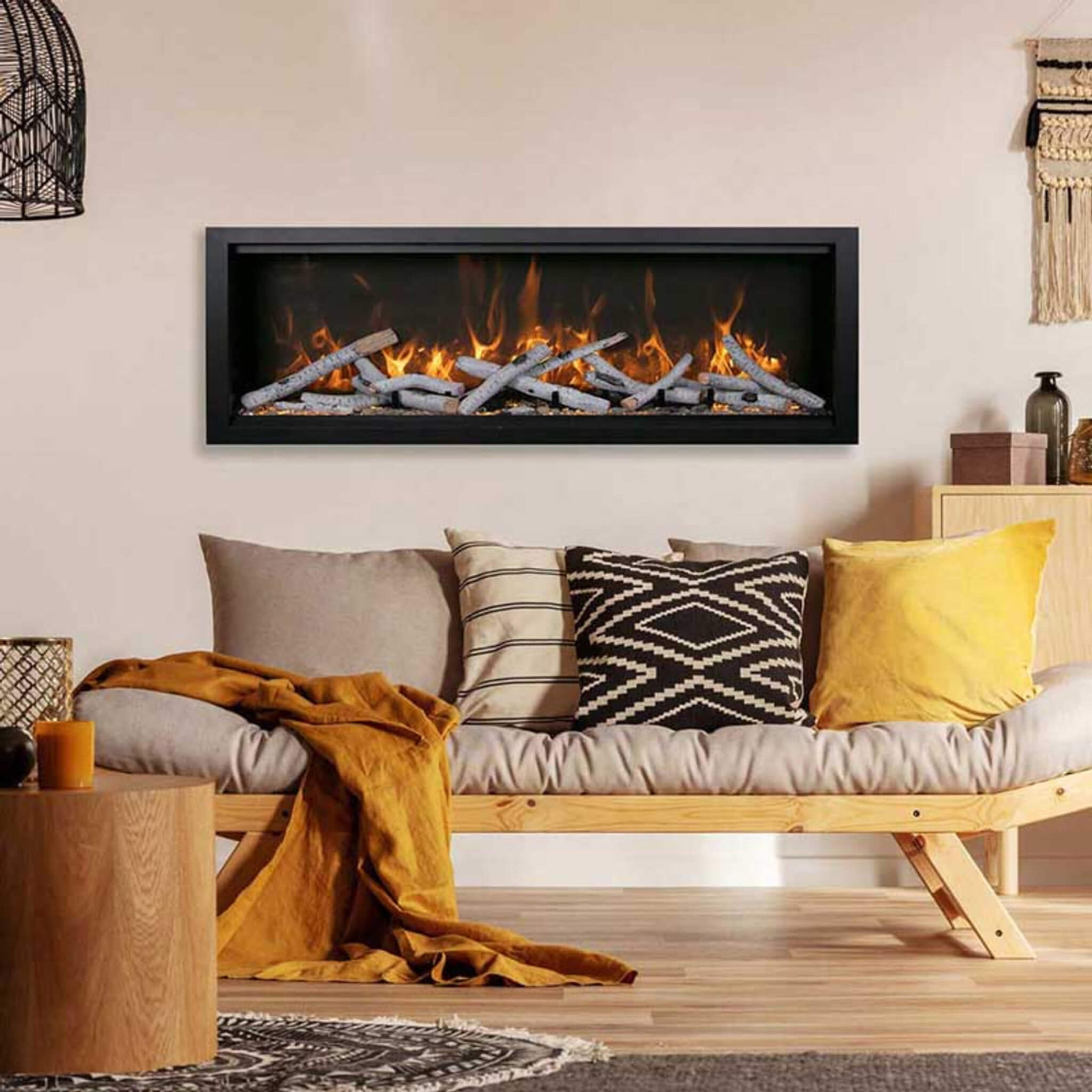 Amantii Symmetry Bespoke 50" Smart Electric Fireplace [SYM-50-BESPOKE] (SAK12957) - Energize Trek