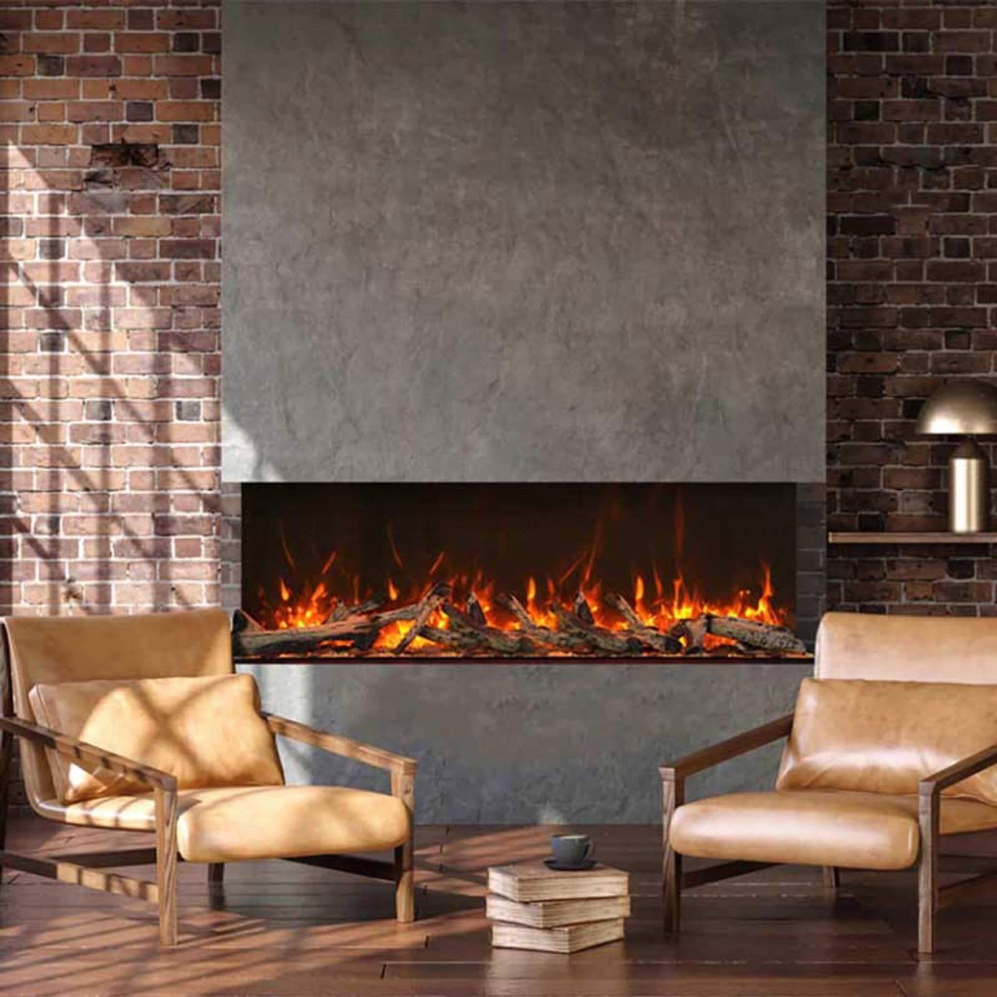 Amantii Tru-View Extra Tall XL 50" Electric Fireplace [50-TRV-XT-XL-WIFI] (SAK53814) - Energize Trek