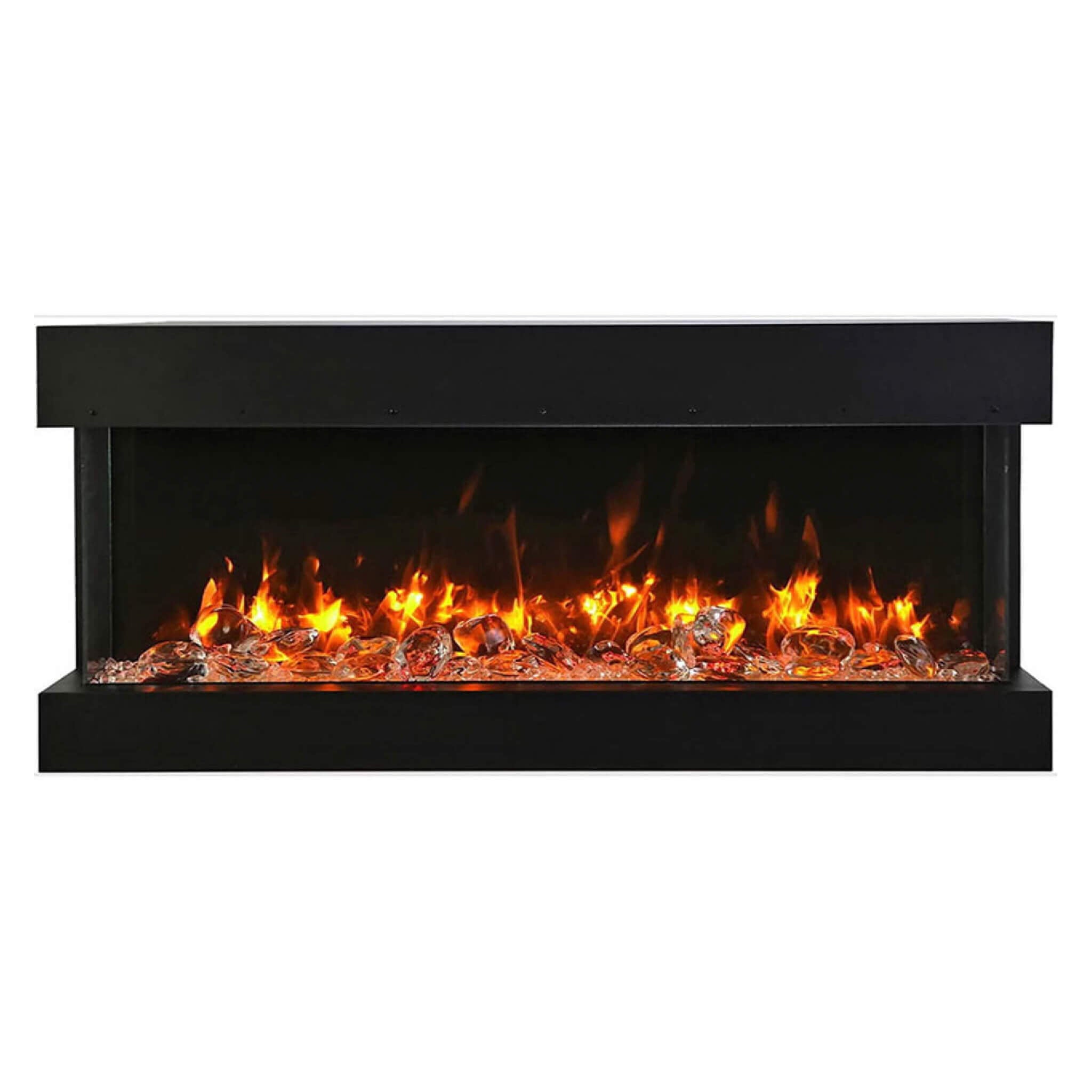 Amantii Tru-View Slim Smart 3 Sided Built-In Electric Fireplace [50/60-TRV-SLIM] (SAK28645) - Energize Trek