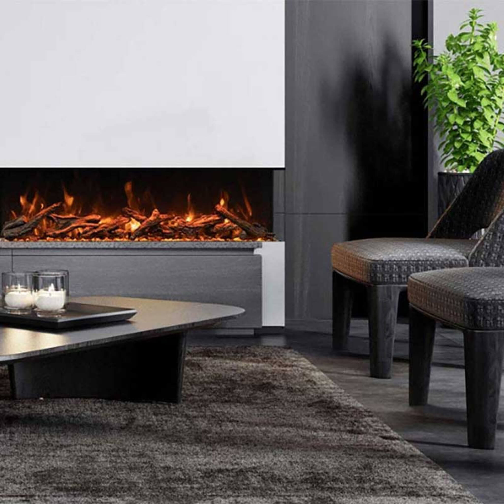 Amantii Tru-View XL Deep Smart Electric Fireplace [50/60/72-TRU-VIEW-XL] (SAK52864) - Energize Trek