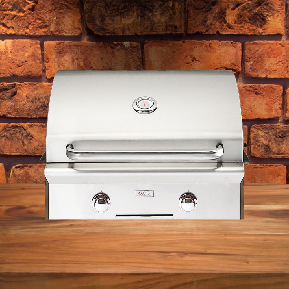 American Outdoor Grill 24NBL-00SP L-Series 2-Burner Built-In Natural Gas Grill, 24" [24NBL-00SP] (SAK10834) - Energize Trek