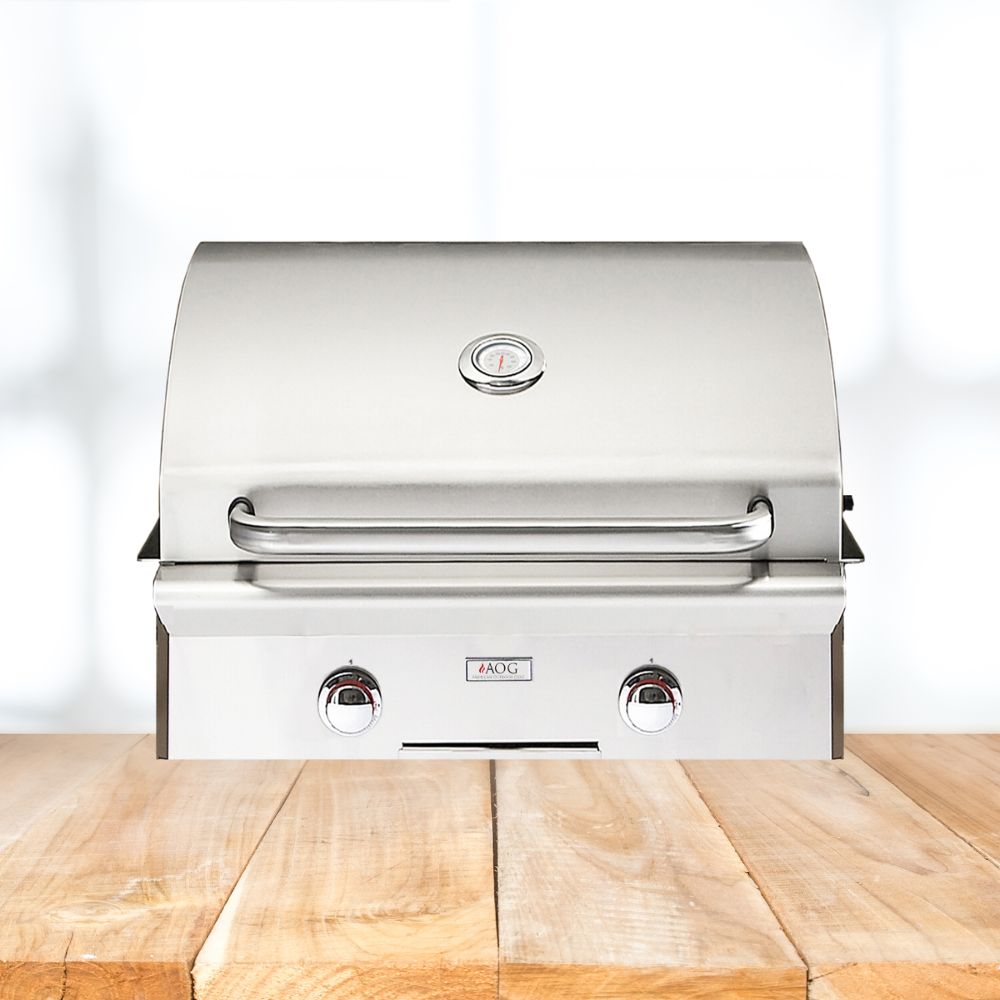 American Outdoor Grill 24NBT-00SP T-Series 2-Burner Built-In Natural Gas Grill, 24" [24NBT-00SP] (SAK58391) - Energize Trek