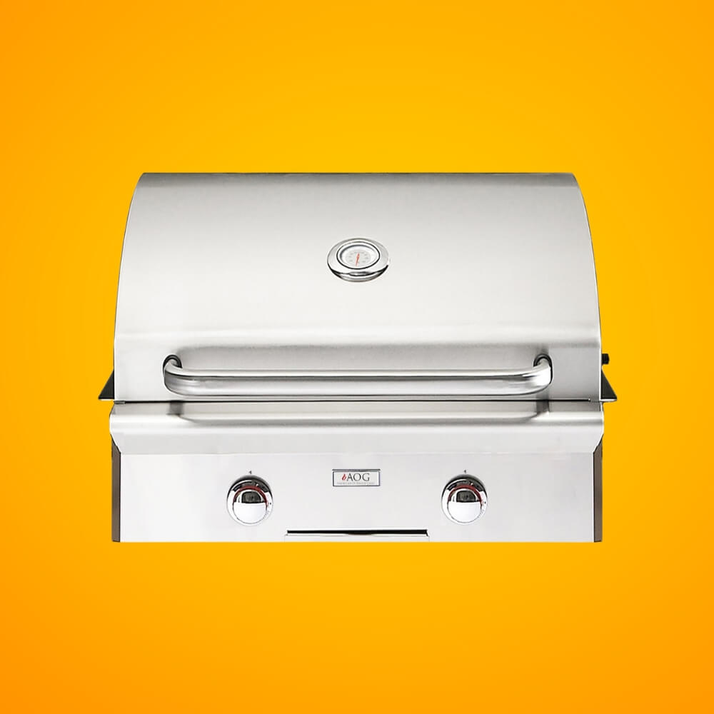 American Outdoor Grill 24NBT-00SP T-Series 2-Burner Built-In Natural Gas Grill, 24" [24NBT-00SP] (SAK58391) - Energize Trek