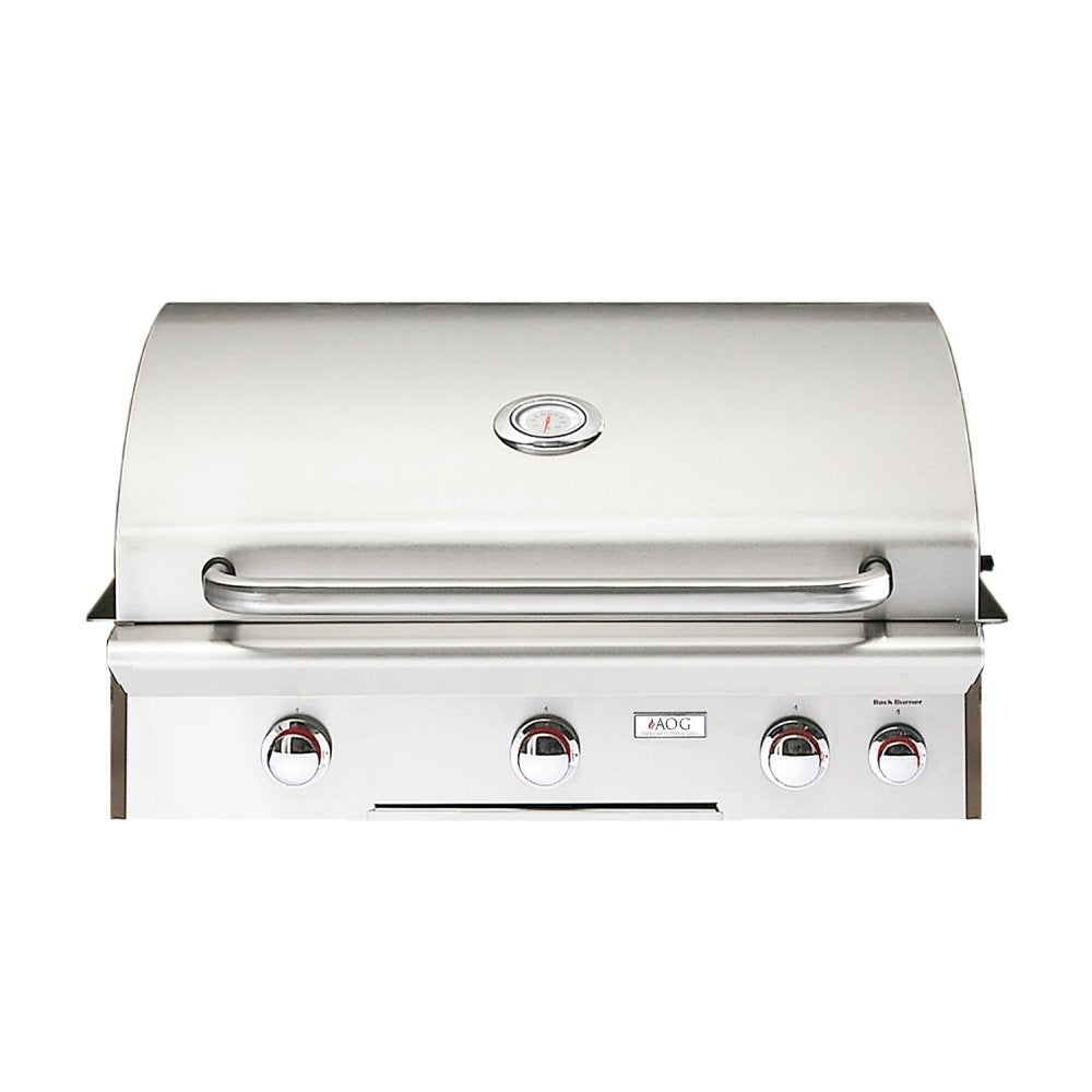 American Outdoor Grill 30NBL L-Series 3-Burner Built-In Natural Gas Grill W/ Rotisserie Kit, 30" [30NBL] (SAK57636) - Energize Trek