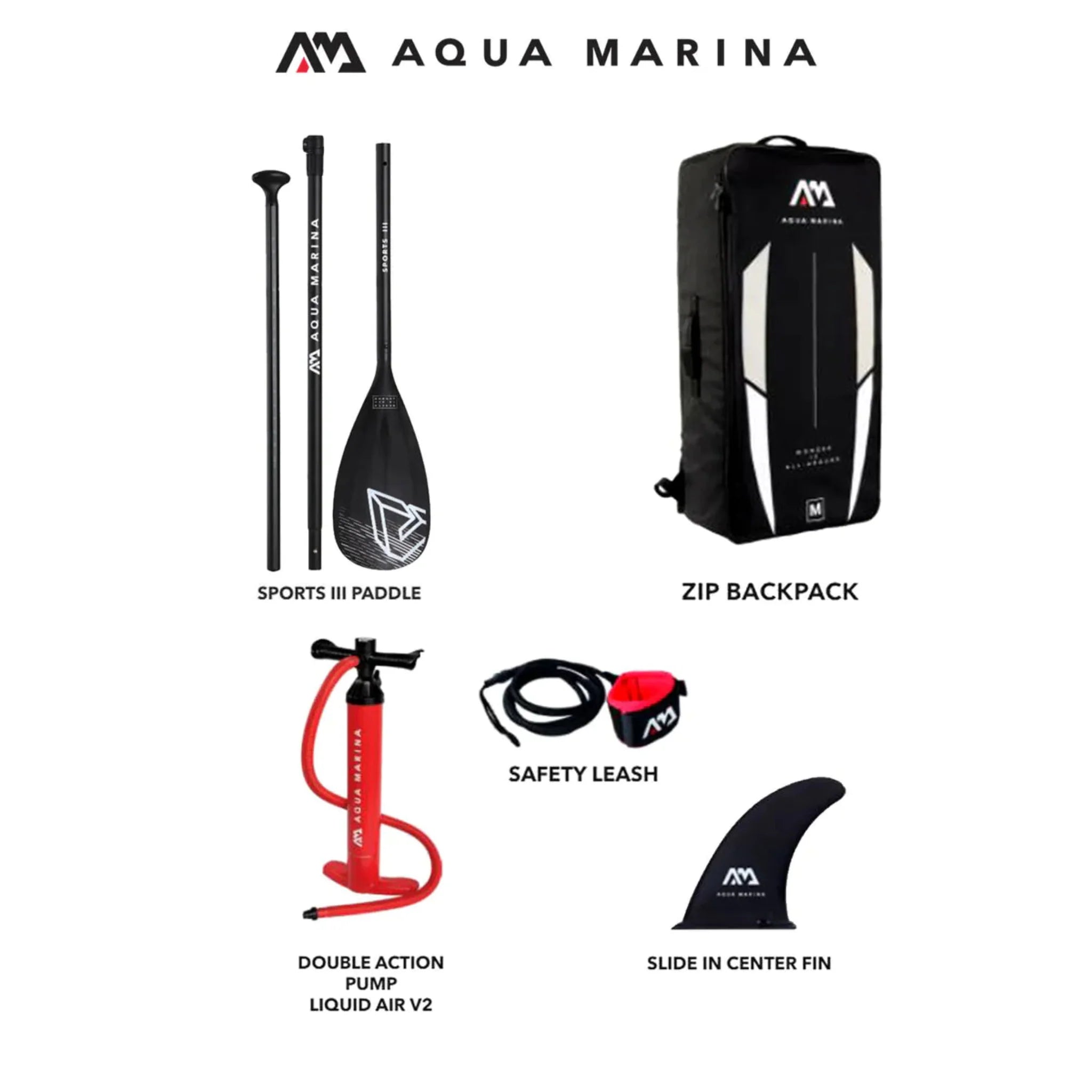 Aqua Marina Atlas All-Around Inflatable Paddleboard, 12FT [BT-21ATP] (SAK57569) - Energize Trek