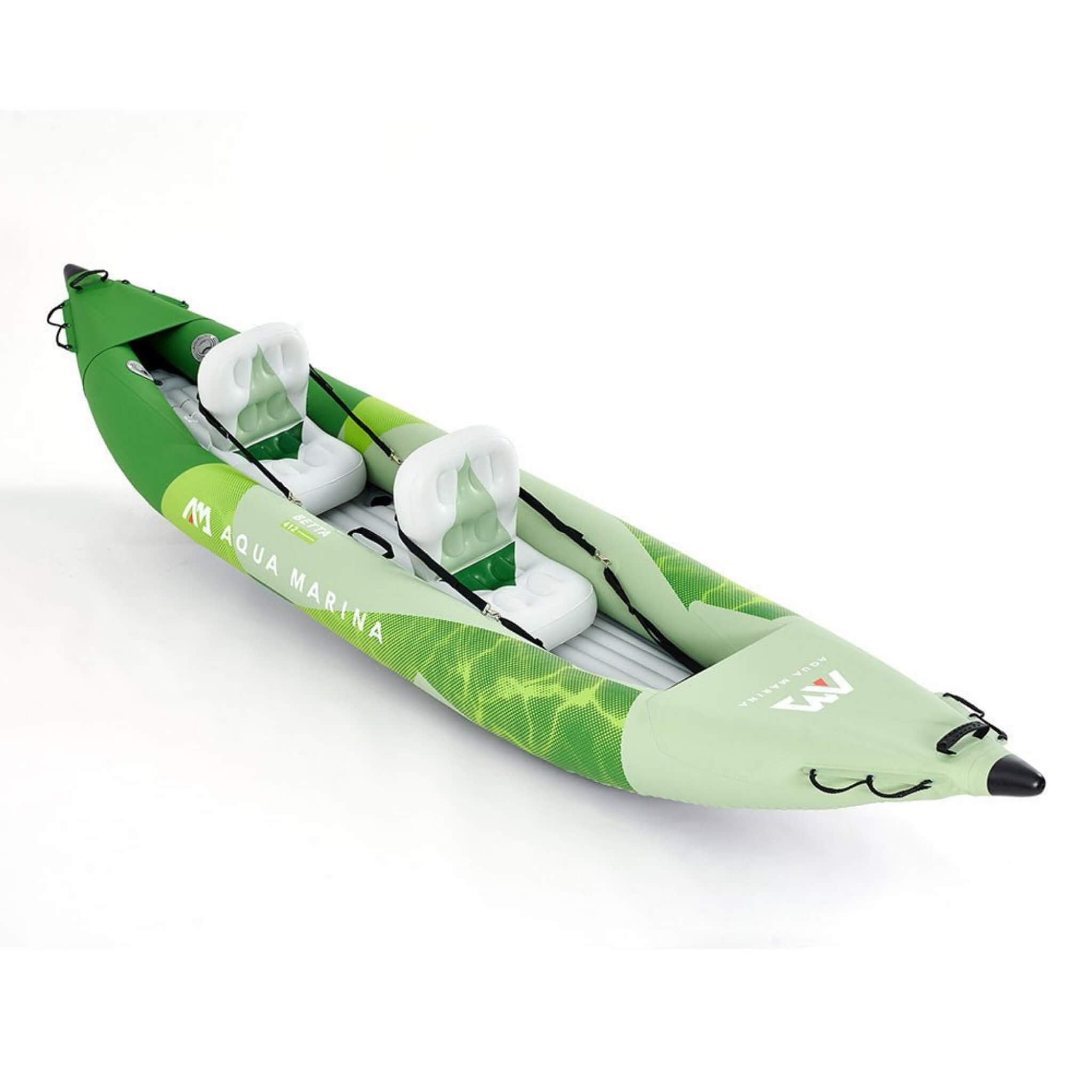 Aqua Marina Betta 2-Person Inflatable Recreational Kayak With Paddles, 14FT (BE-412) (SAK01375) - Energize Trek