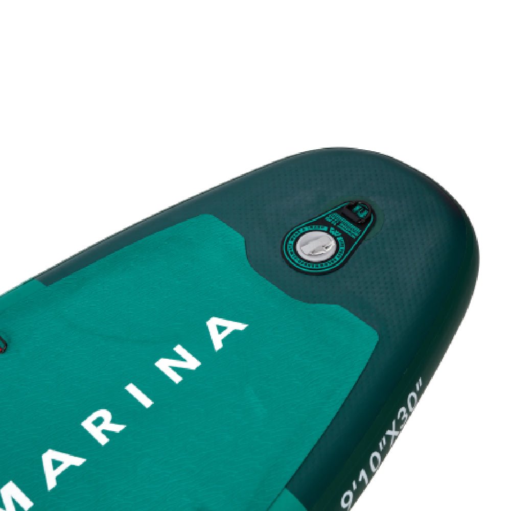 Aqua Marina Breeze BT-23BRP Green Compact Inflatable SUP With Drop Stitch Light Technology, 9FT (SAK68745) - Energize Trek