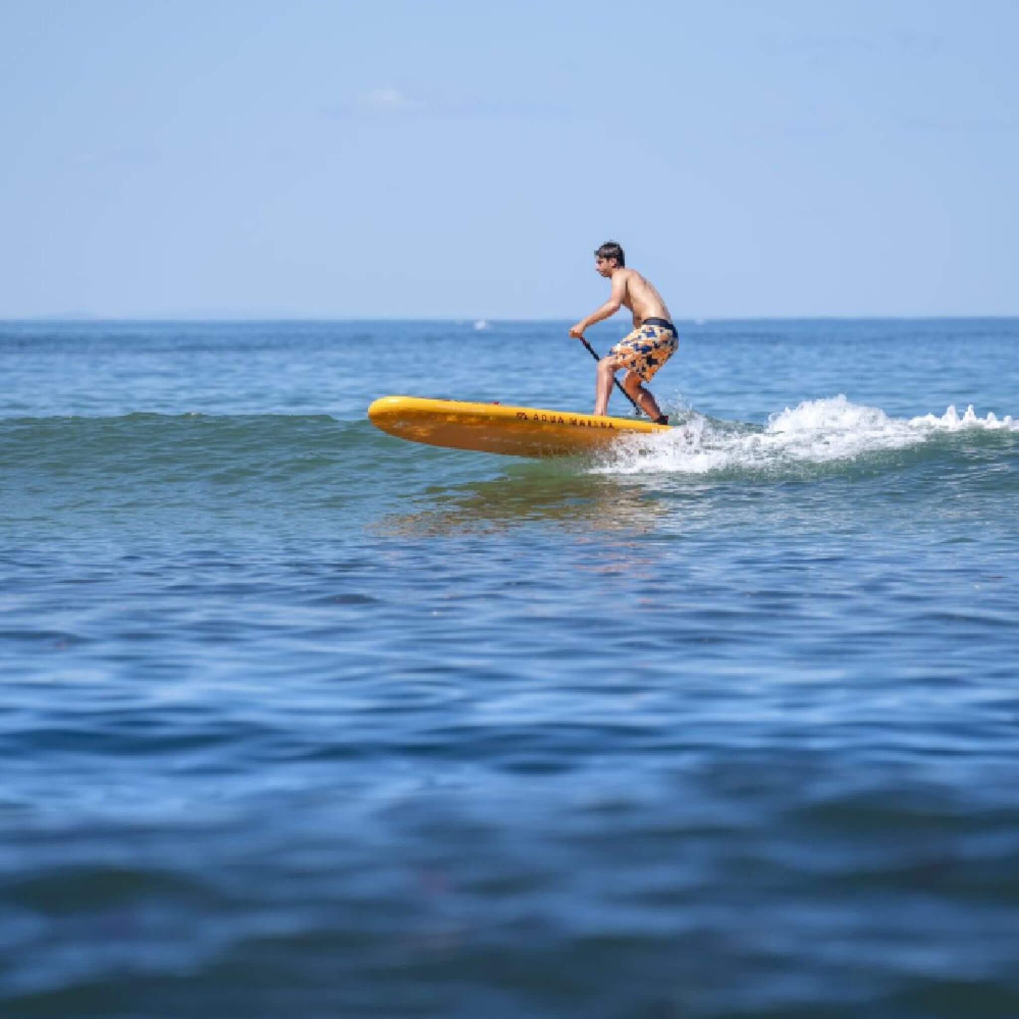 Aqua Marina Fusion BT-23FUP Premium All-Around SUP W/ Durable PVC Rail Layers & Grooved EVA Footpad,  10FT (SAK37195) - Energize Trek