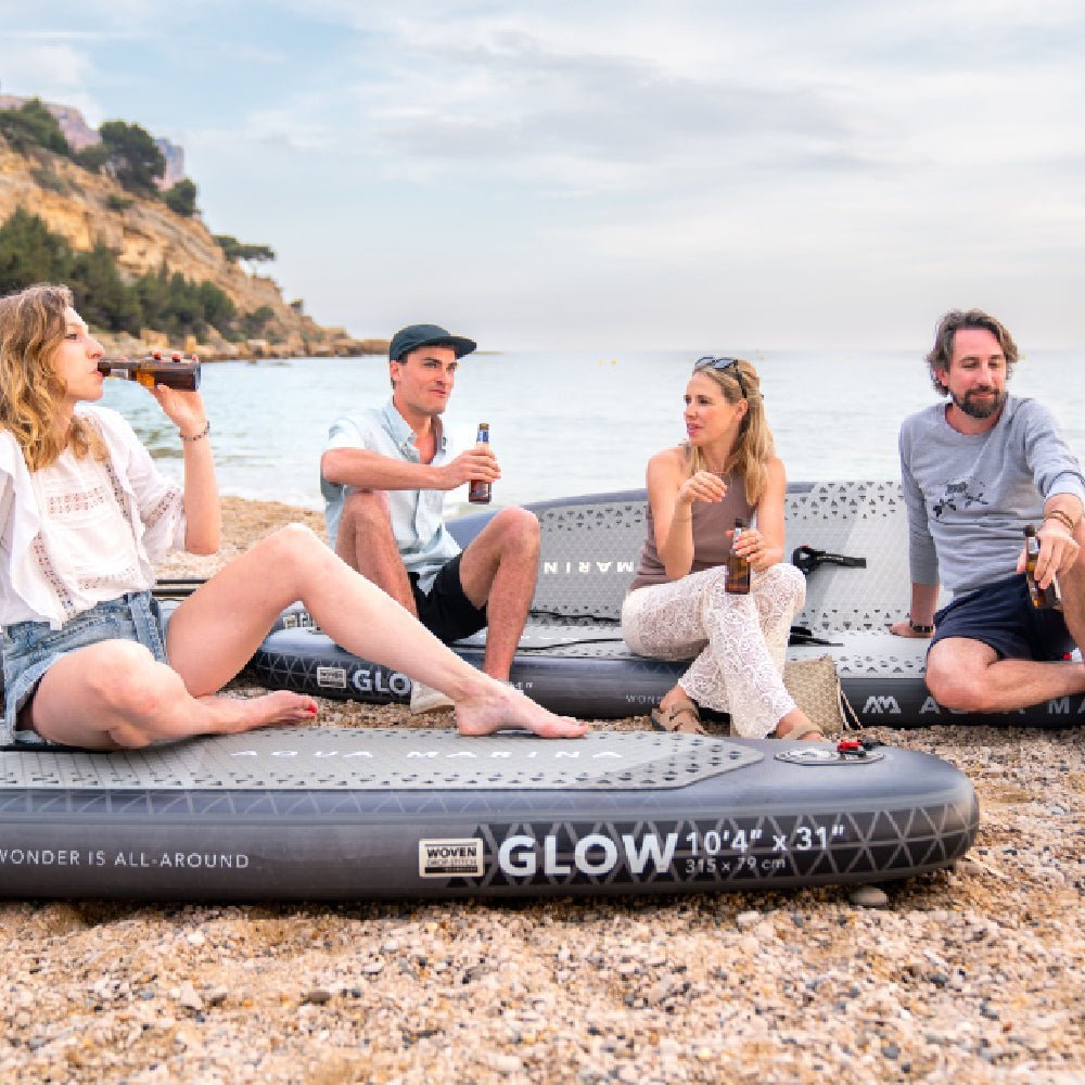 Aqua Marina Glow BT-24GL All Around ISUP With Ambient Light System And Safety Leash, 10FT (SAK48269) - Energize Trek