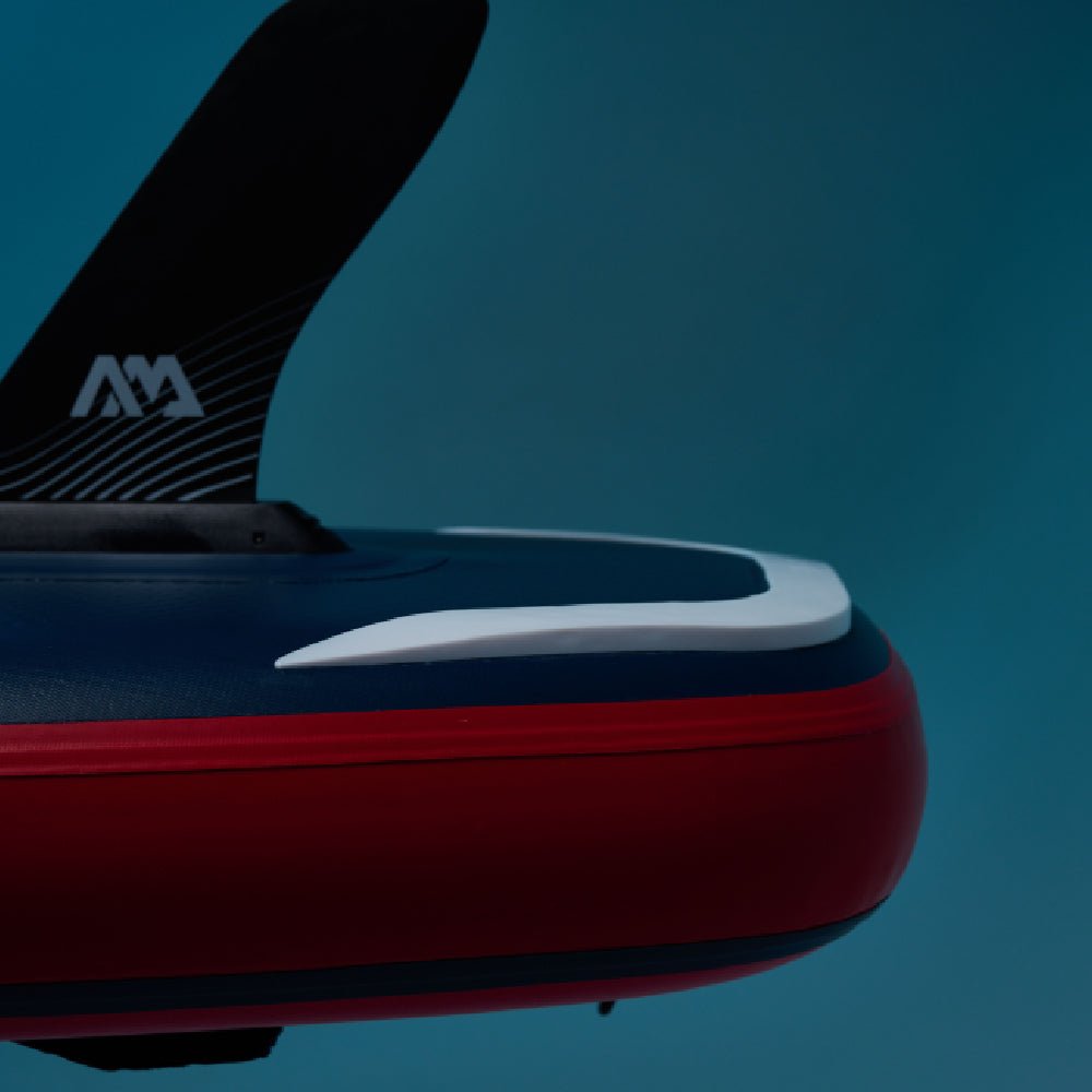 Aqua Marina Hyper BT-23HY02 Navy Touring SUP With Hydrodynamic Rail Edges & Adjustable Bungee, 12FT (SAK23285) - Energize Trek