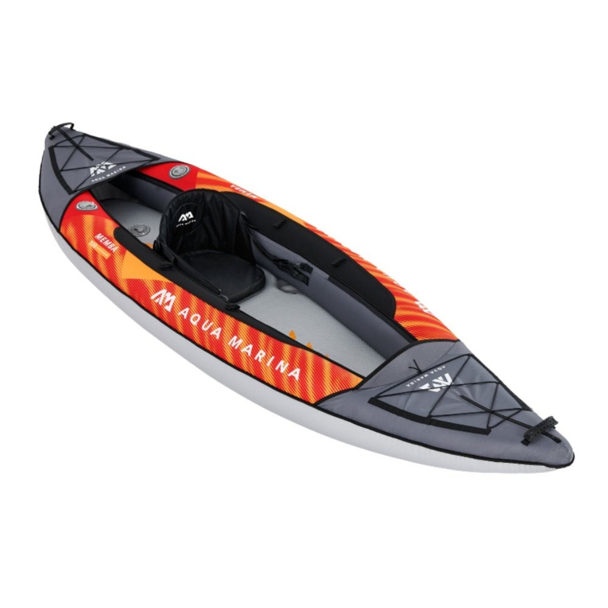 Aqua Marina Memba 330 1-Person Ultra Stiff Touring Kayak With Double Wall Fabric Floor, 10FT (SAK56789) - Energize Trek