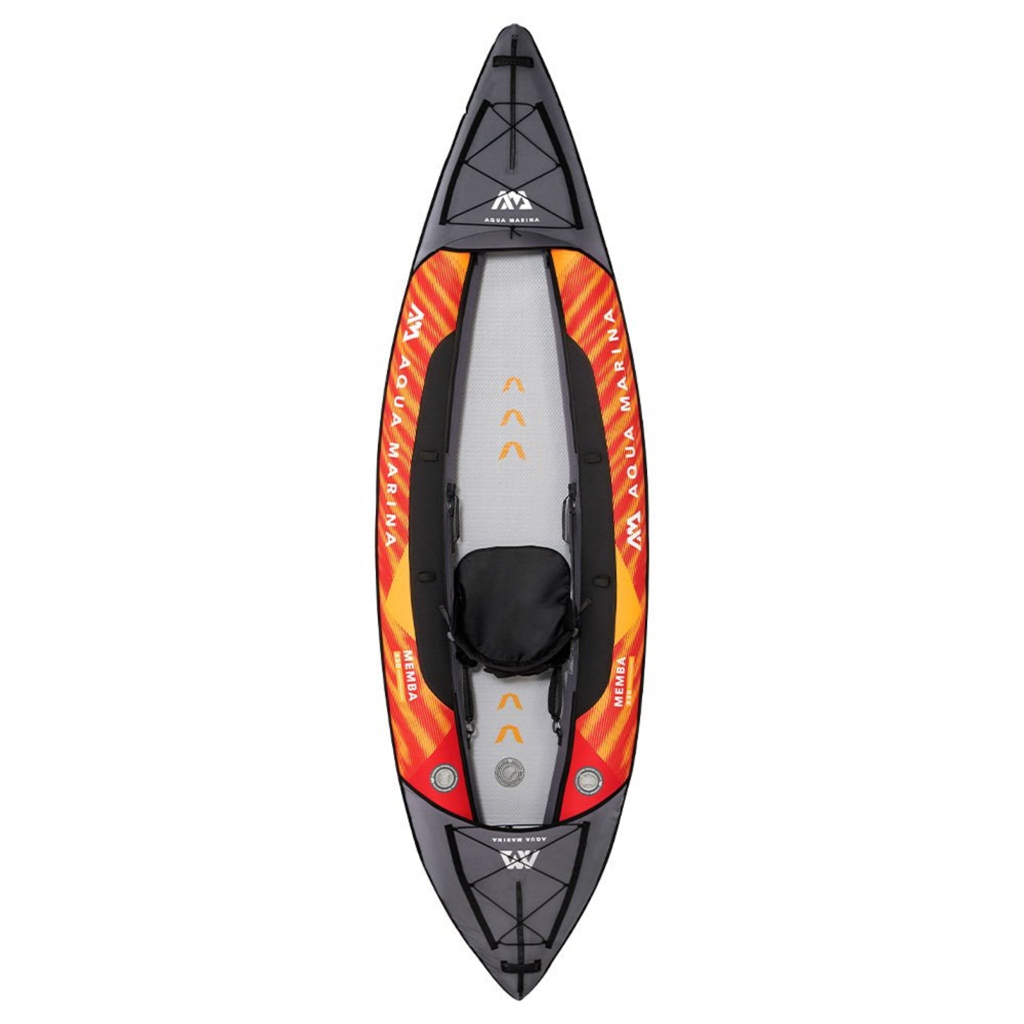 Aqua Marina Memba 330 1-Person Ultra Stiff Touring Kayak With Double Wall Fabric Floor, 10FT (SAK56789) - Energize Trek