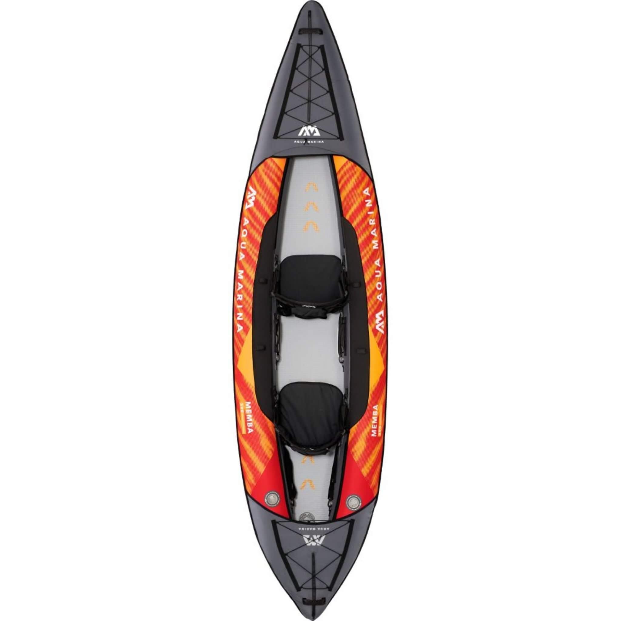 Aqua Marina Memba 390 Premium 2-Person Touring Kayak With DWF Deck And Paddles, 12FT (SAK17282) - Energize Trek