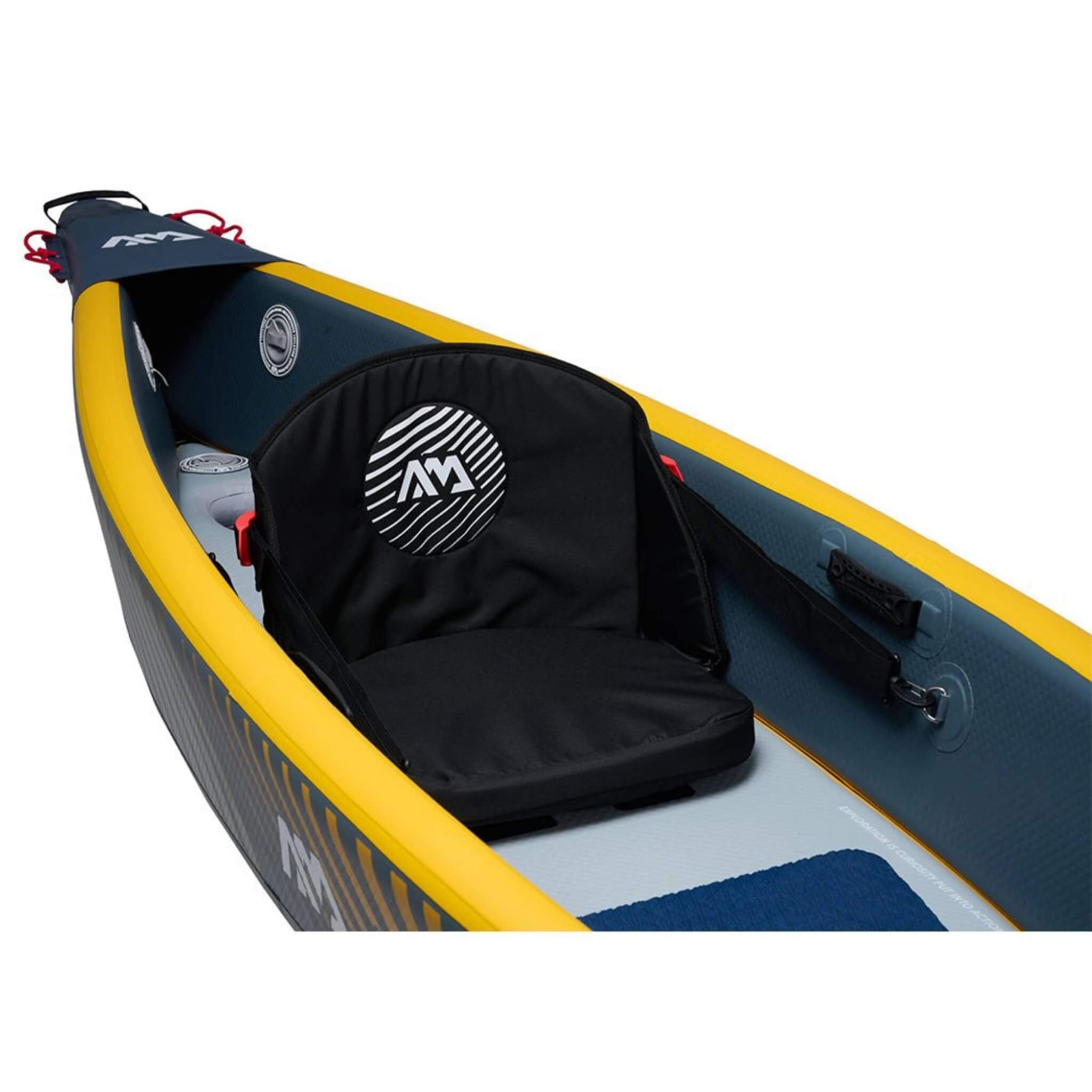 Aqua Marina Tomahawk AIR-K 440 2-Person High Pressure Speed Inflatable Kayak, 14FT (SAK31482) - Energize Trek