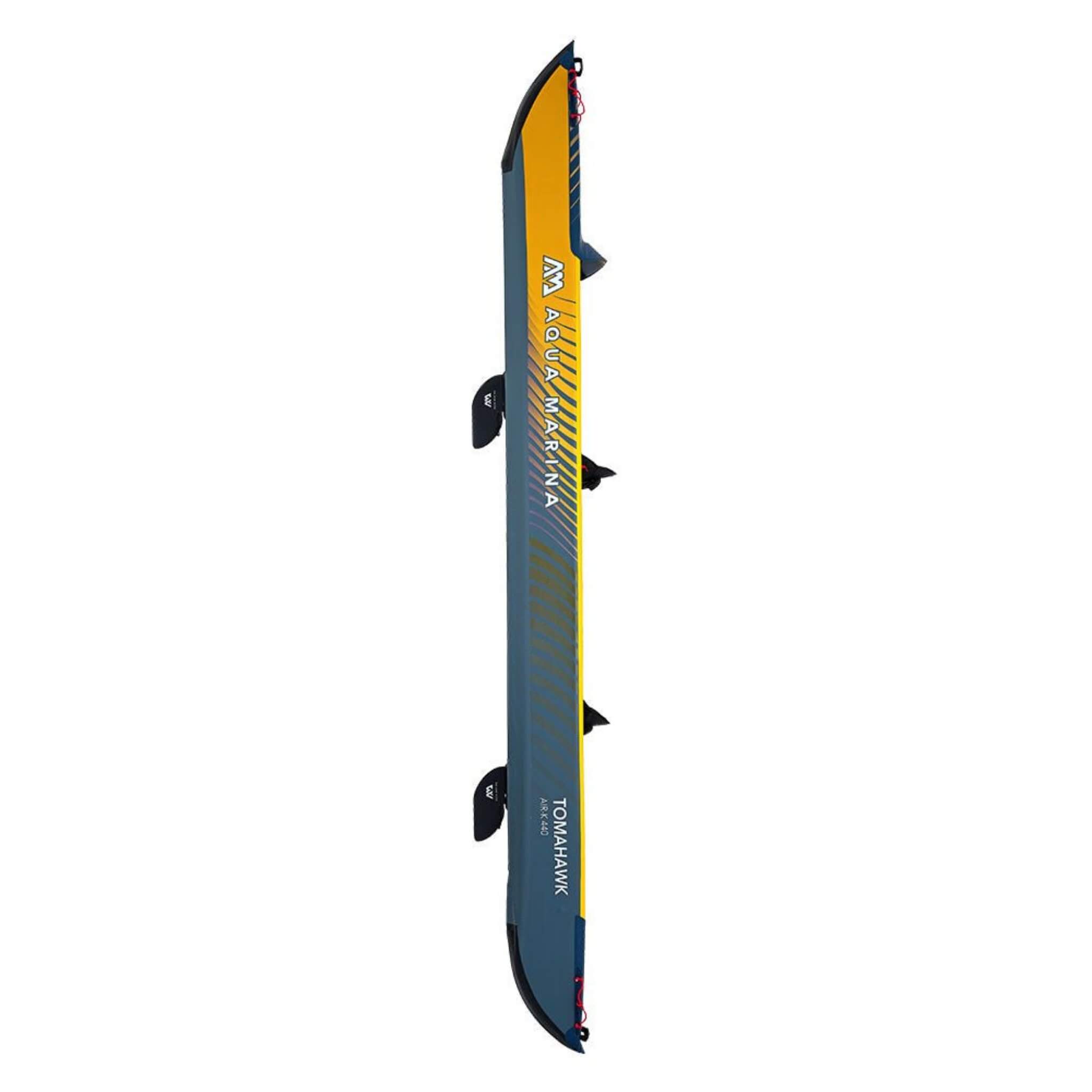 Aqua Marina Tomahawk AIR-K 440 2-Person High Pressure Speed Inflatable Kayak, 14FT (SAK31482) - Energize Trek