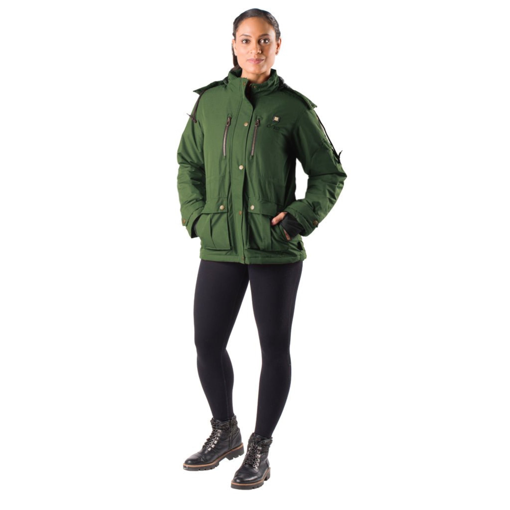 Arcadia Womens Heated Parka - Energize Trek
