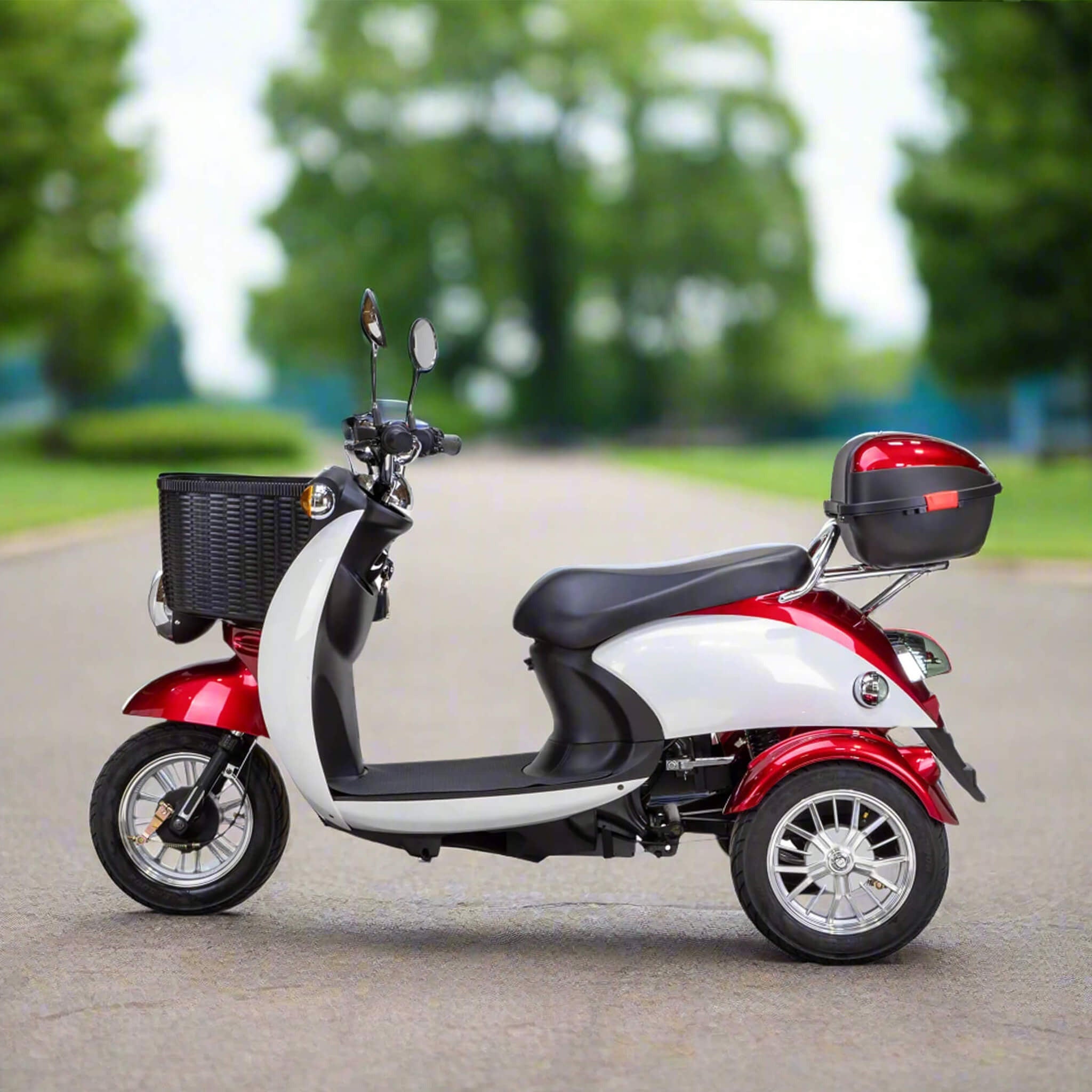 Bespoke Supreme Premium Electric Mobility Scooter With Electronic Speed Control, 400LBS (SAK19673) - Energize Trek