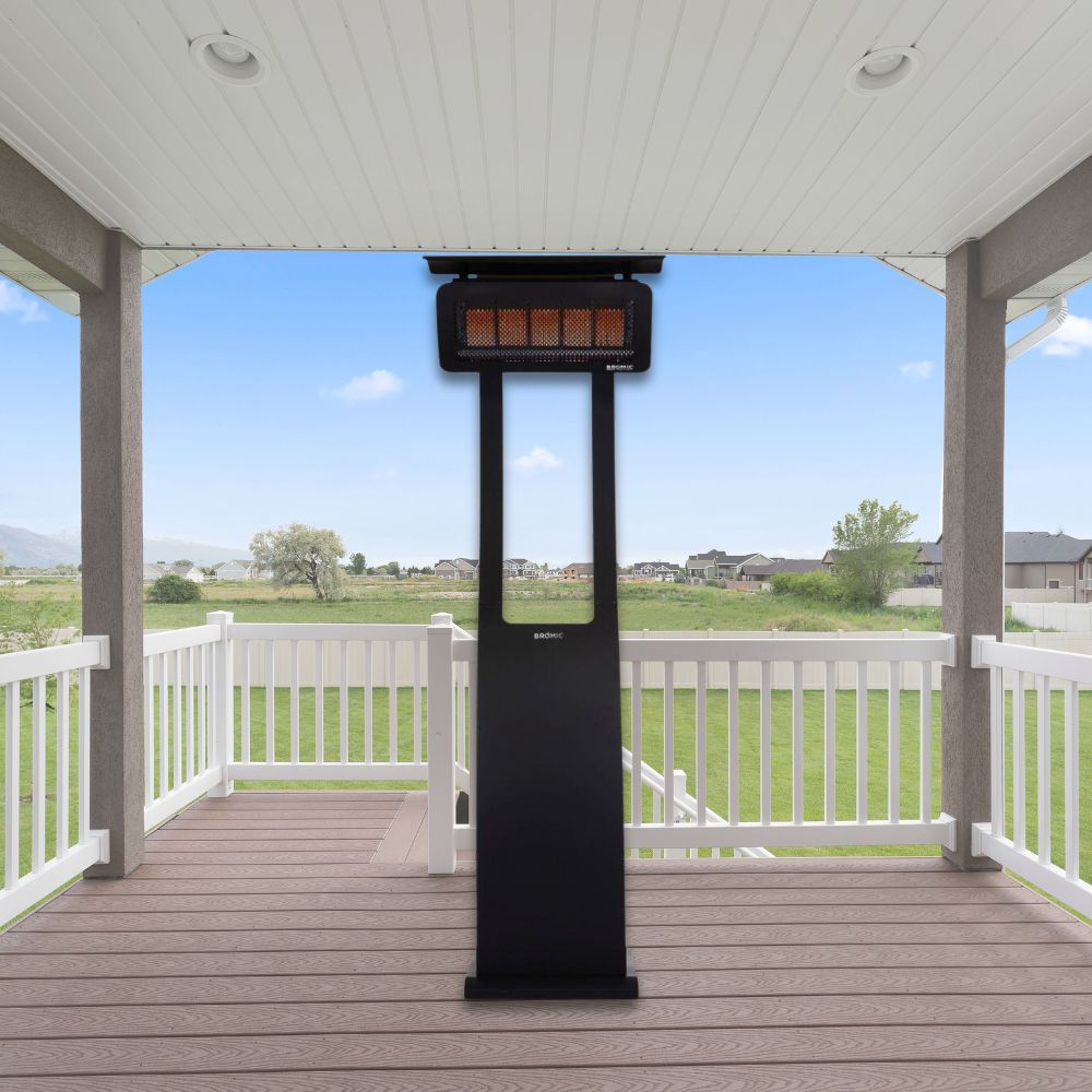 Bromic Heating 85" Tungsten Smart-Heat™ Propane Gas Freestanding Portable Patio Heater, 38,500 BTU [BH0510001] (SAK73814) - Energize Trek