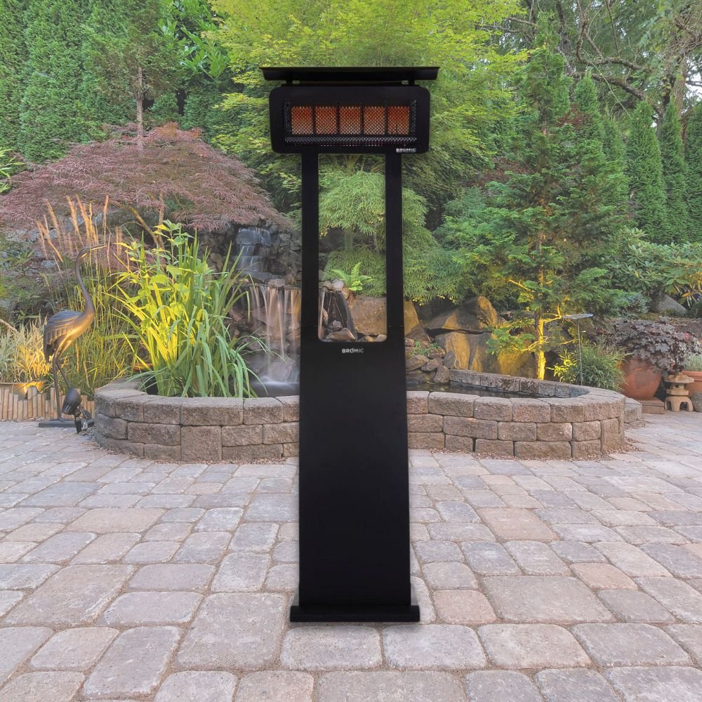 Bromic Heating 85" Tungsten Smart-Heat™ Propane Gas Freestanding Portable Patio Heater, 38,500 BTU [BH0510001] (SAK73814) - Energize Trek