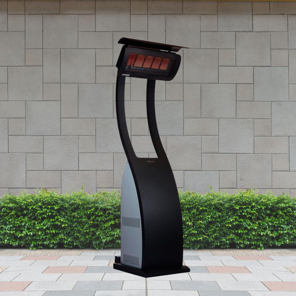 Bromic Heating 85" Tungsten Smart-Heat™ Propane Gas Freestanding Portable Patio Heater, 38,500 BTU [BH0510001] (SAK73814) - Energize Trek