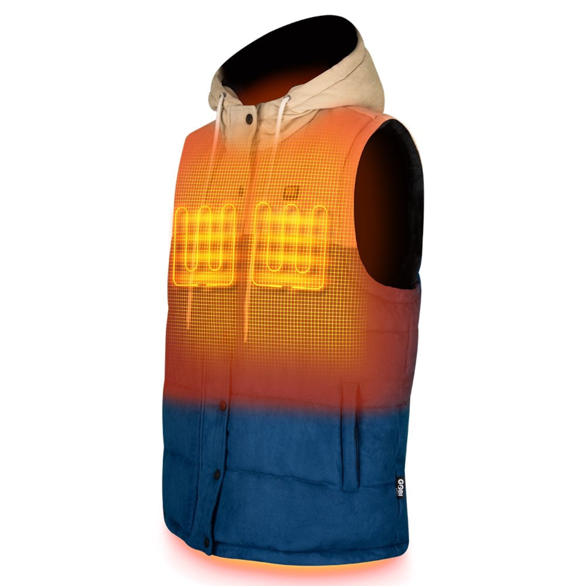 Colt Mens Heated Vest with Hood - Energize Trek