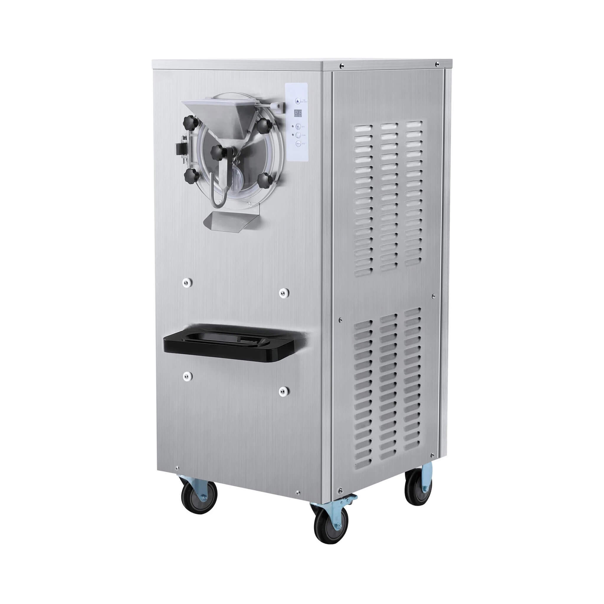 Commercial Single-Flavor Hard Serve Stainless Steel Ice Cream Machine, 20-25L/H (SAK20782) - Energize Trek